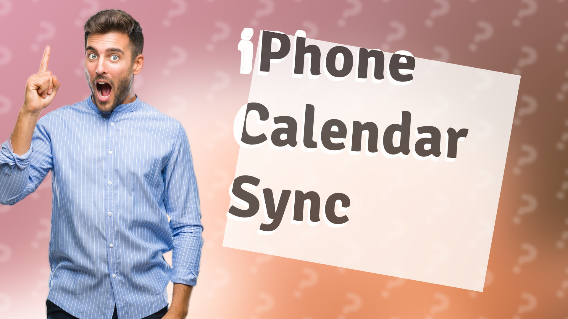 iPhone Calendar Sync