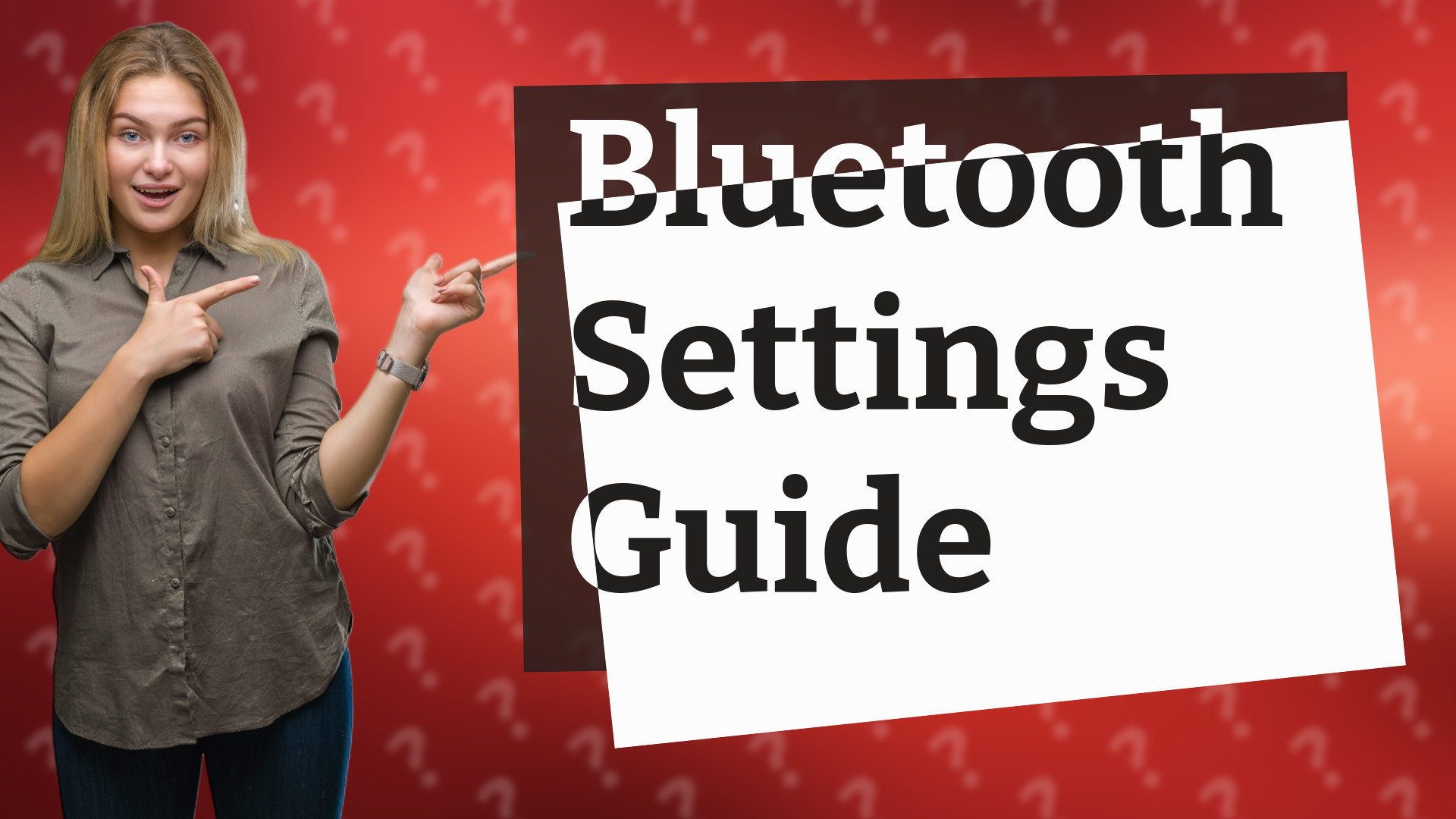 Bluetooth Settings Guide
