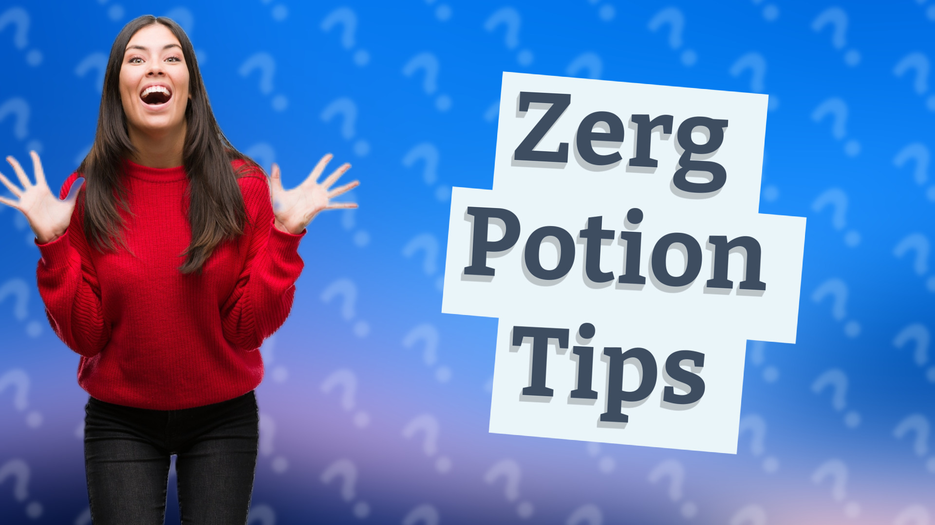 Zerg Potion Tips