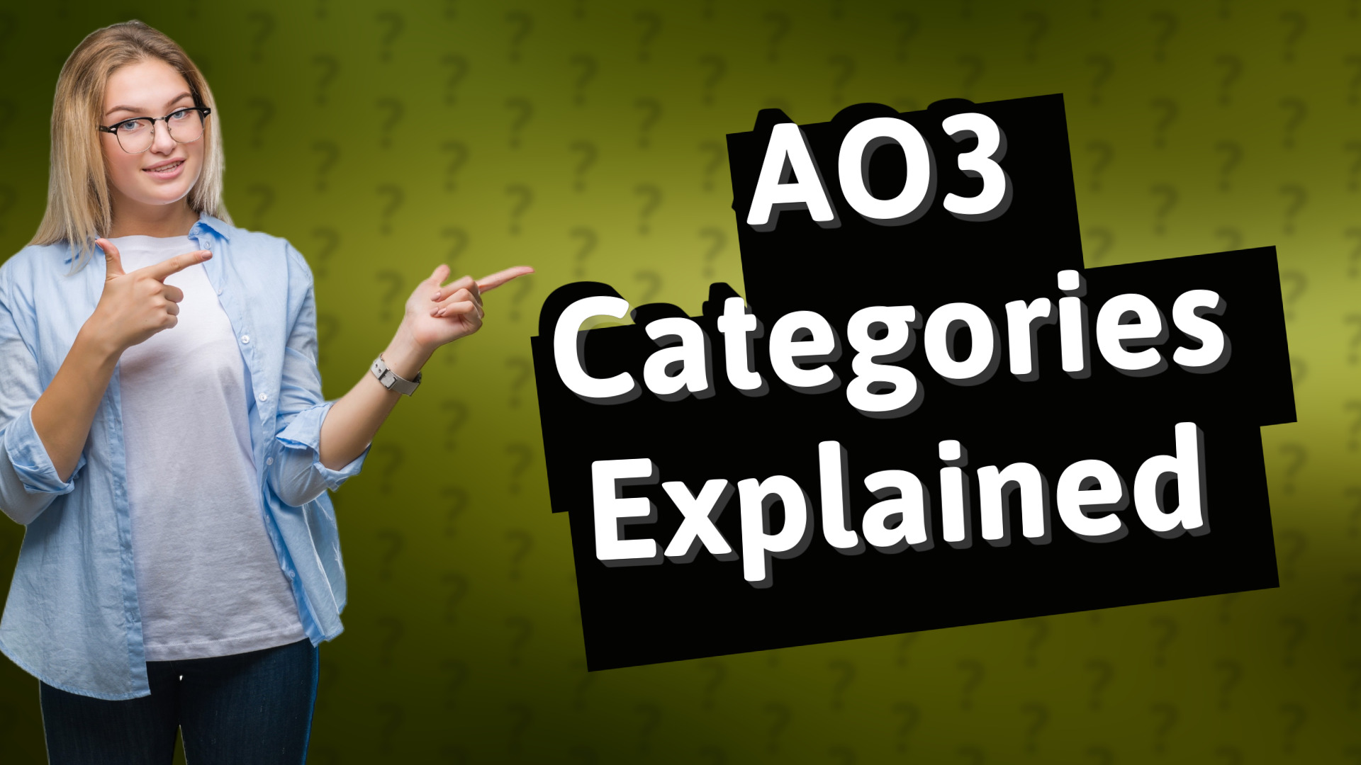 AO3 Categories Explained