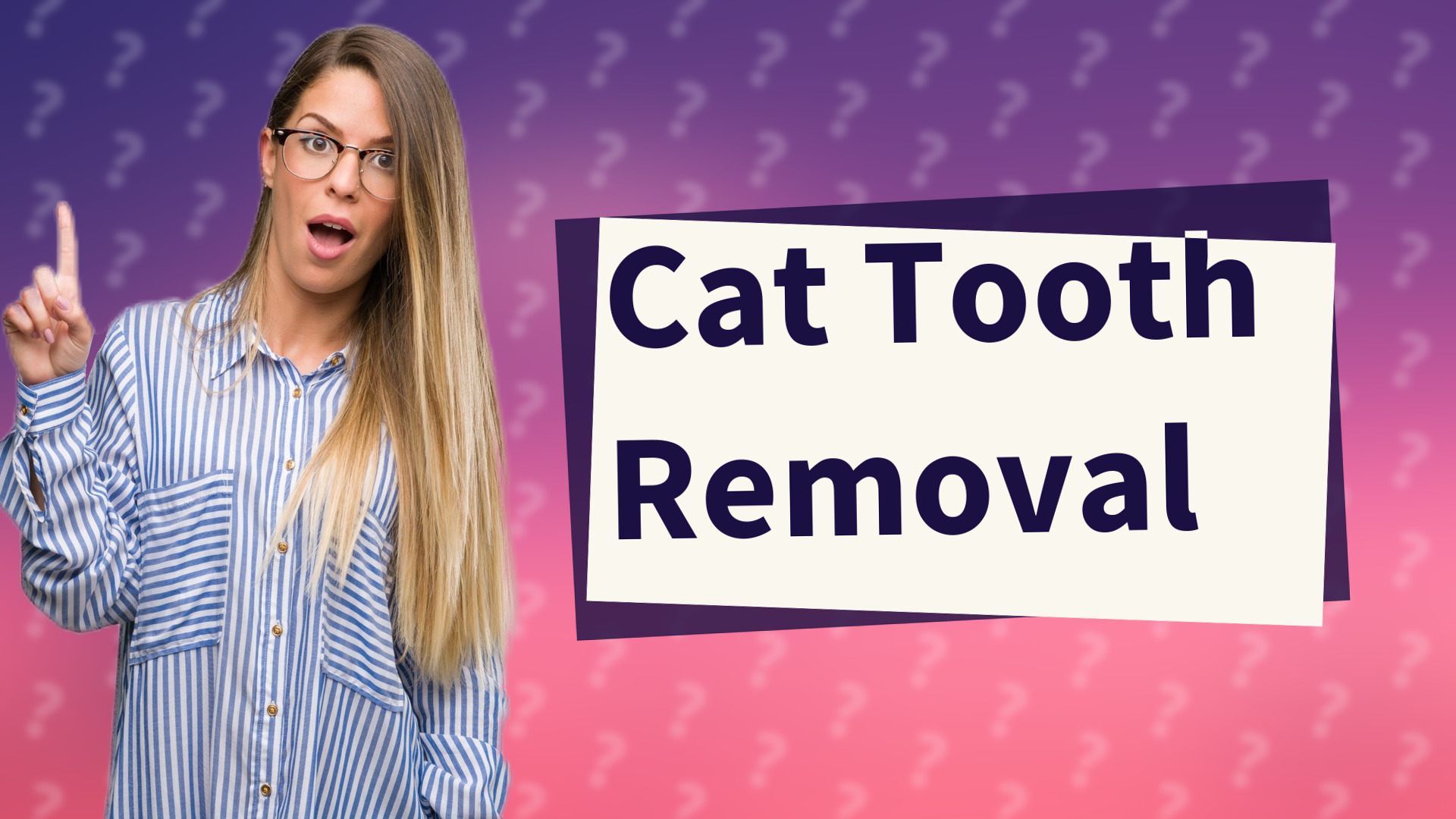 Cat Tooth Removal