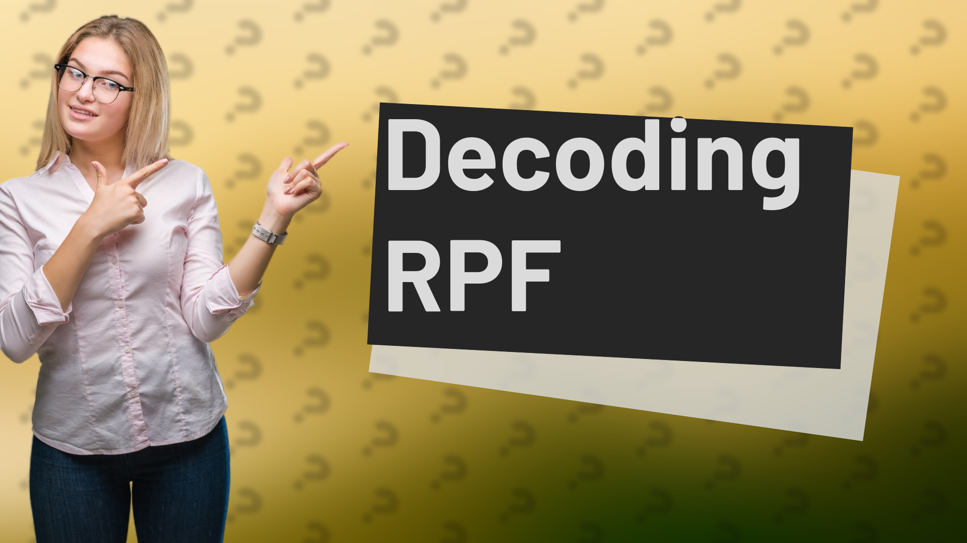Decoding RPF