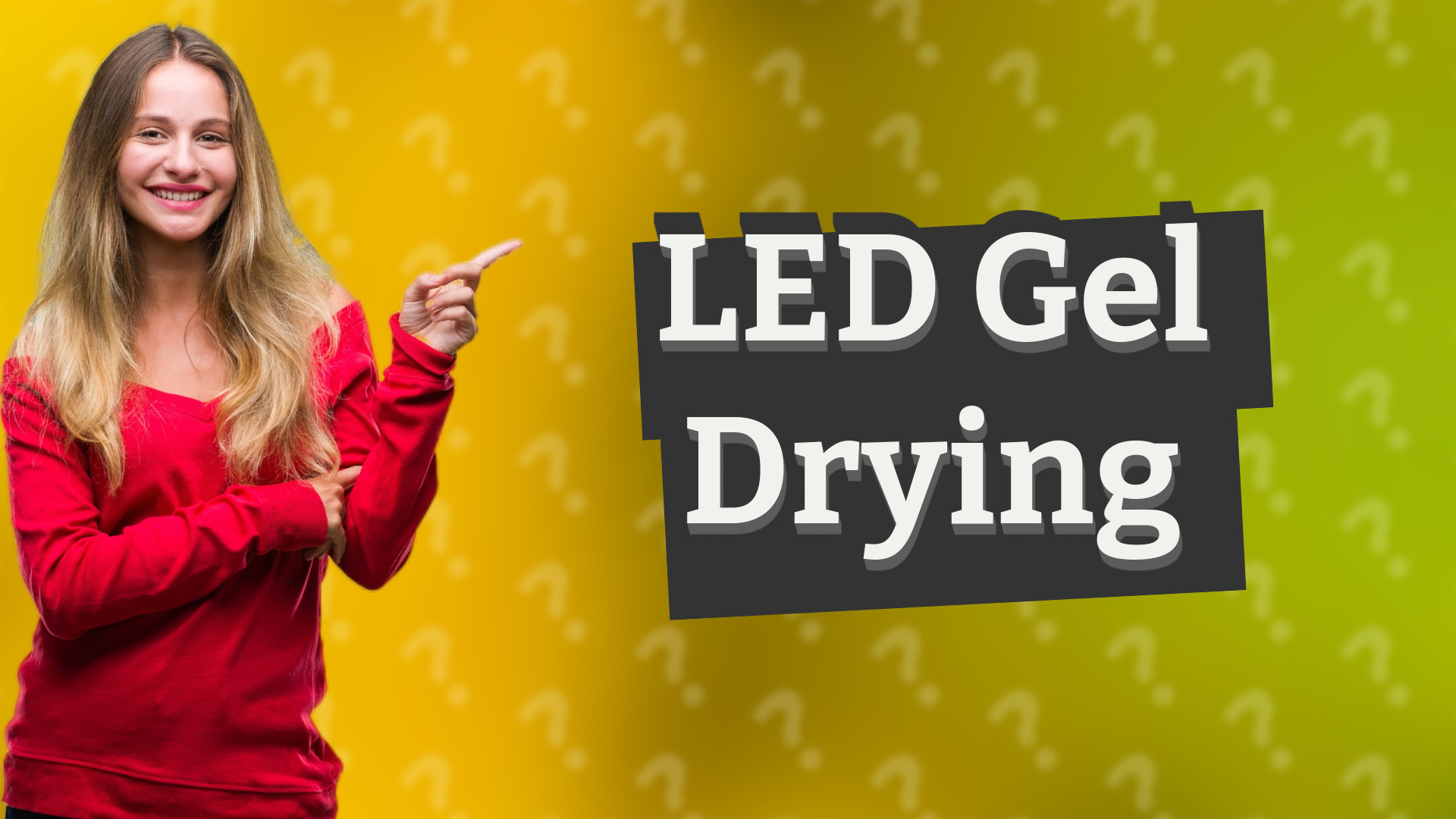 LED Gel Drying