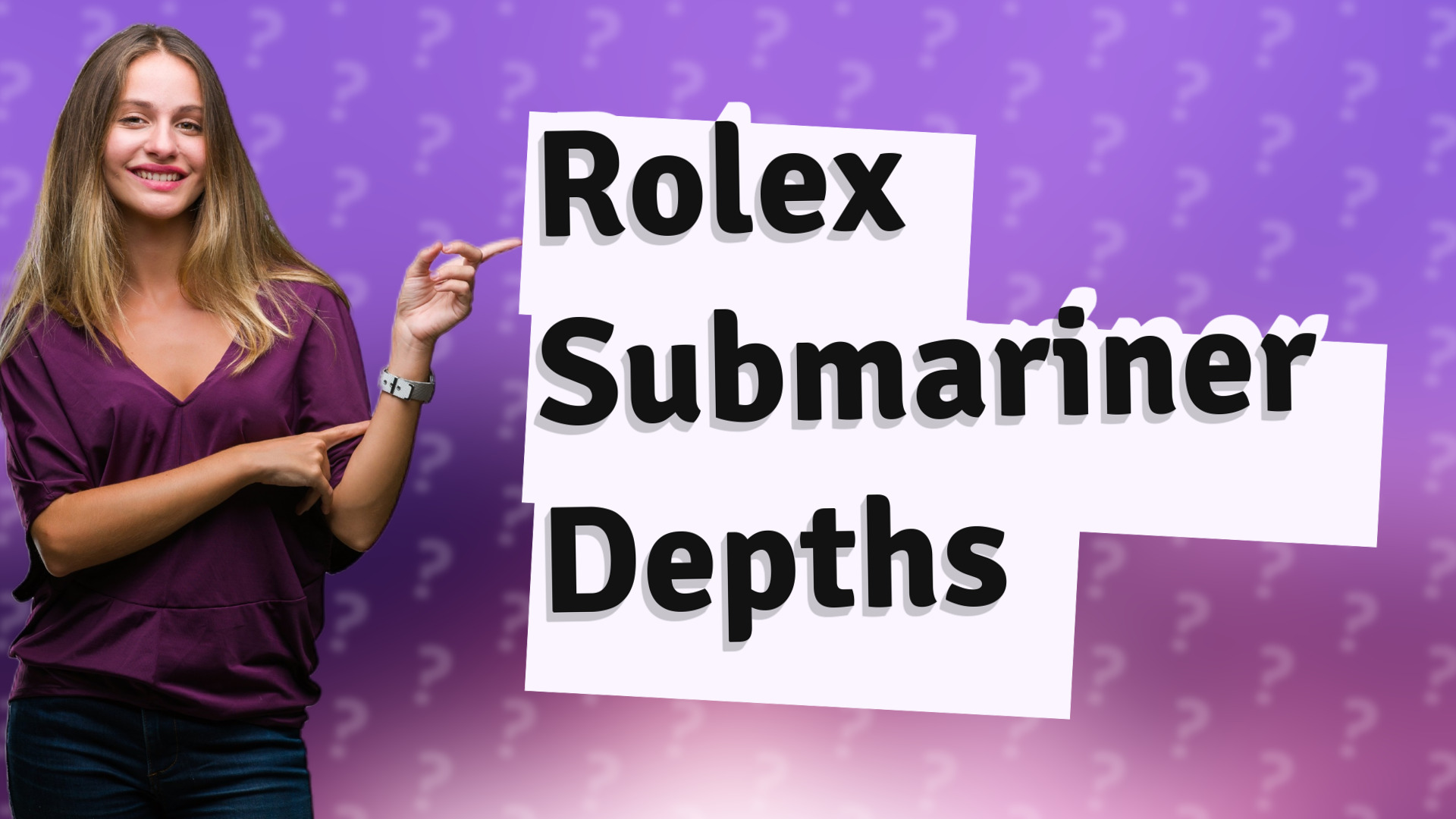 Rolex Submariner Depths