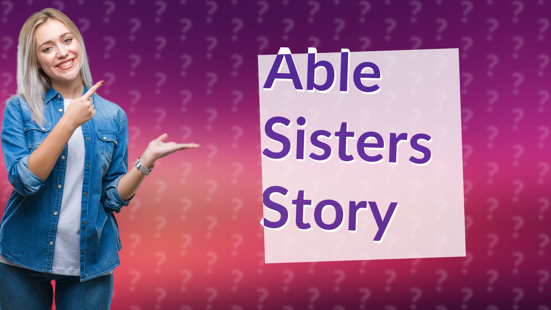 Able Sisters Story