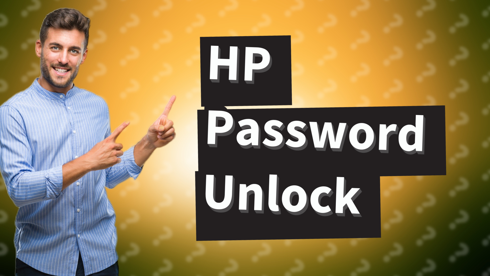 HP Password Unlock
