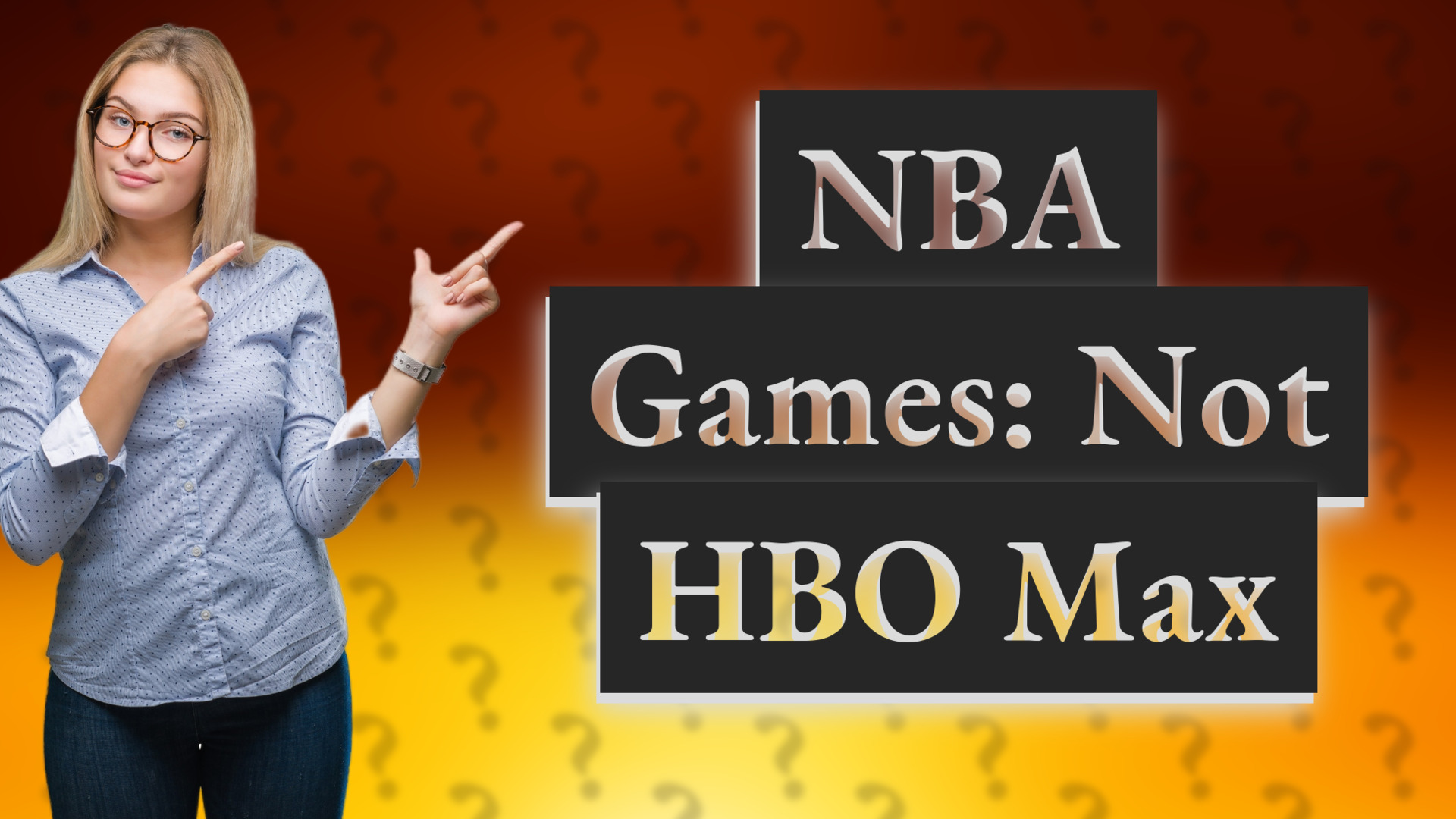 NBA Games: Not HBO Max