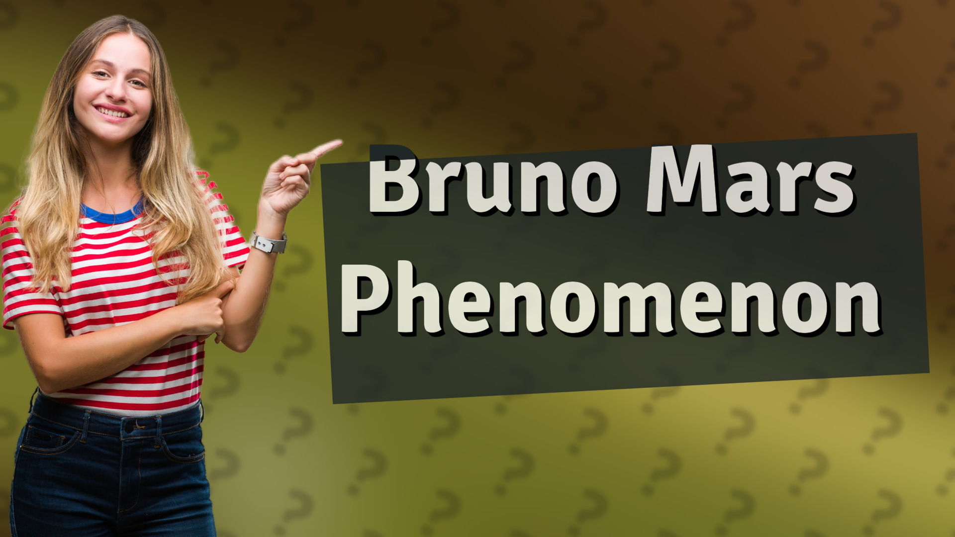 Bruno Mars Phenomenon