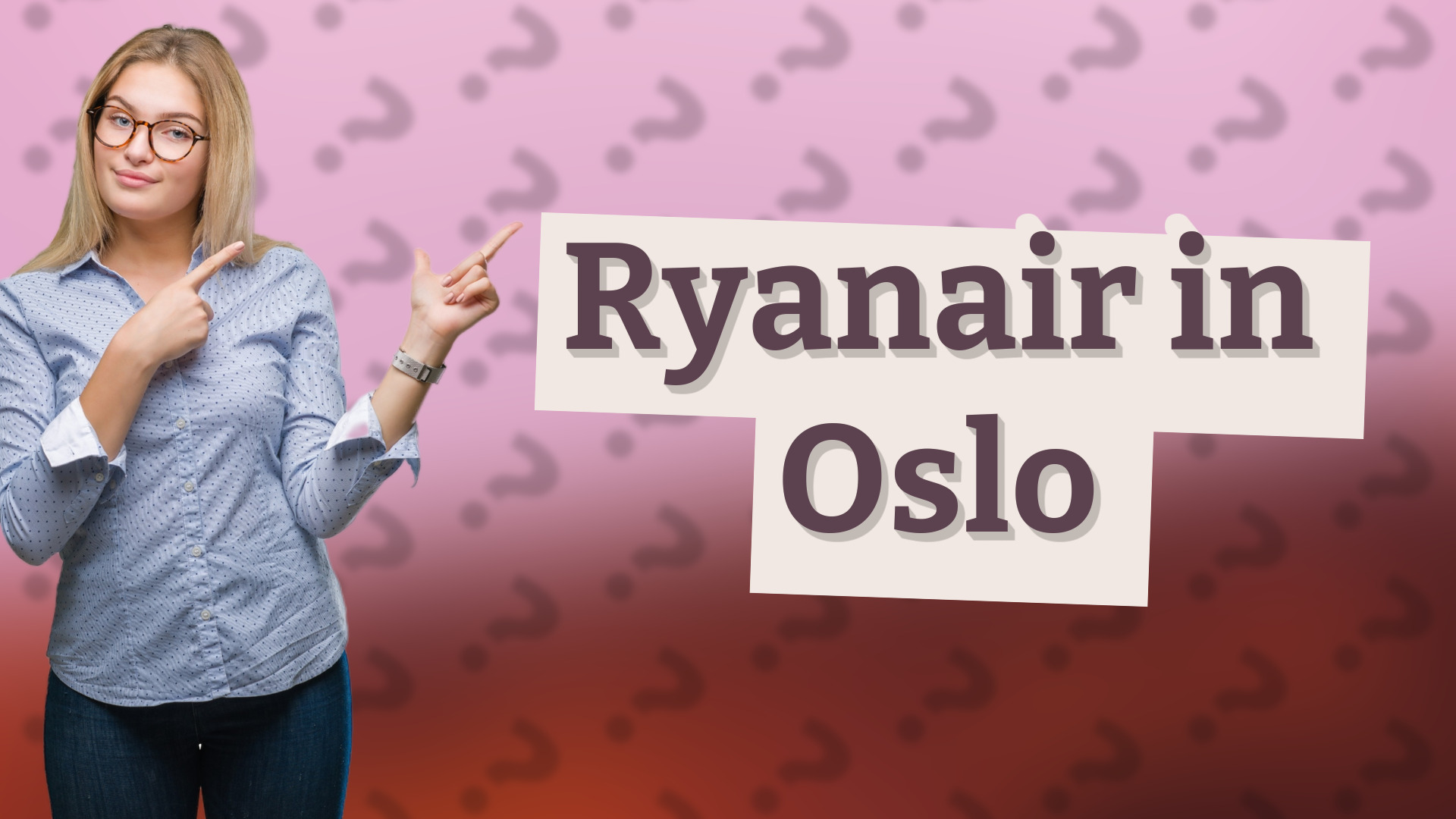 Ryanair in Oslo