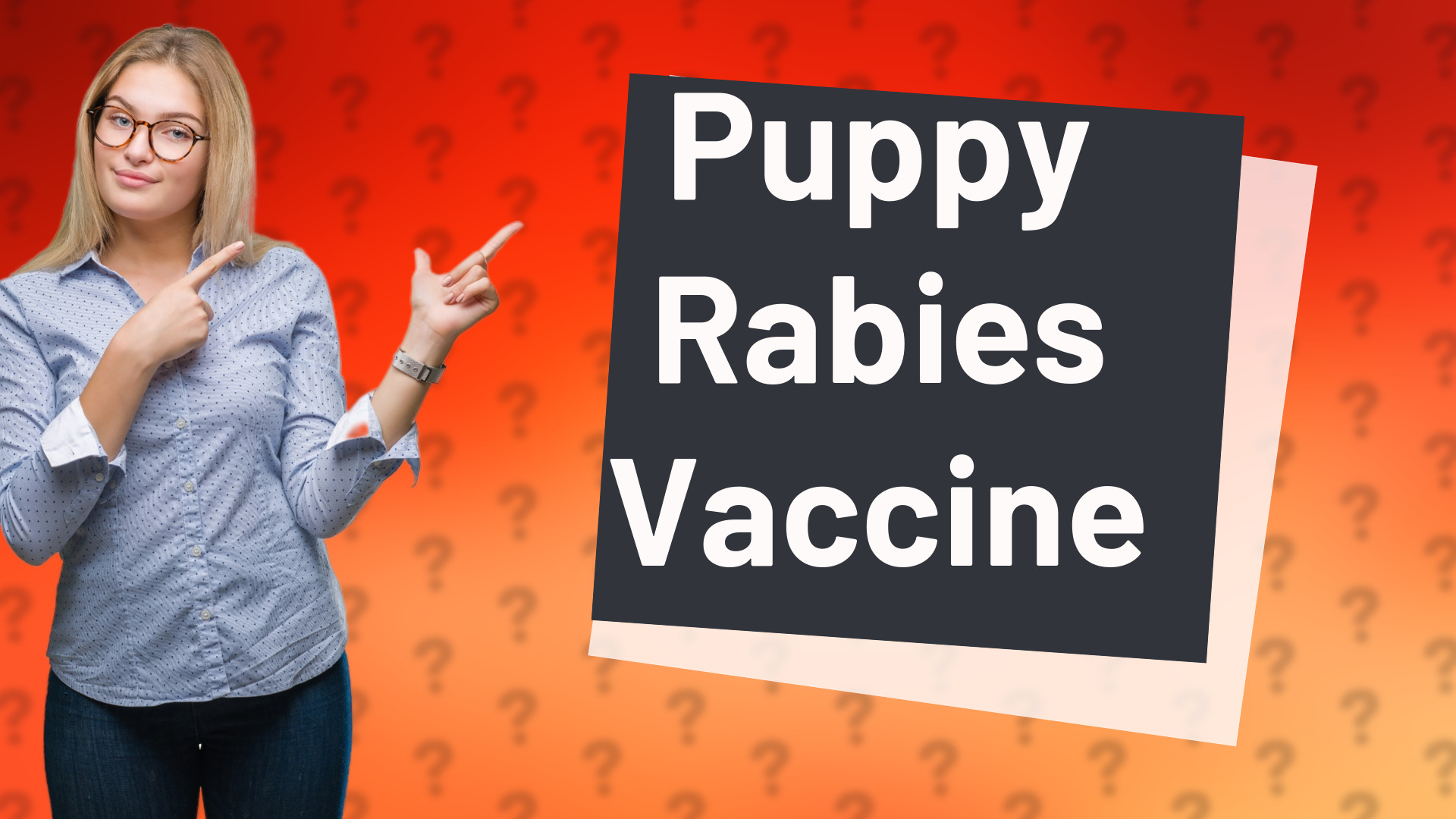 Puppy Rabies Vaccine