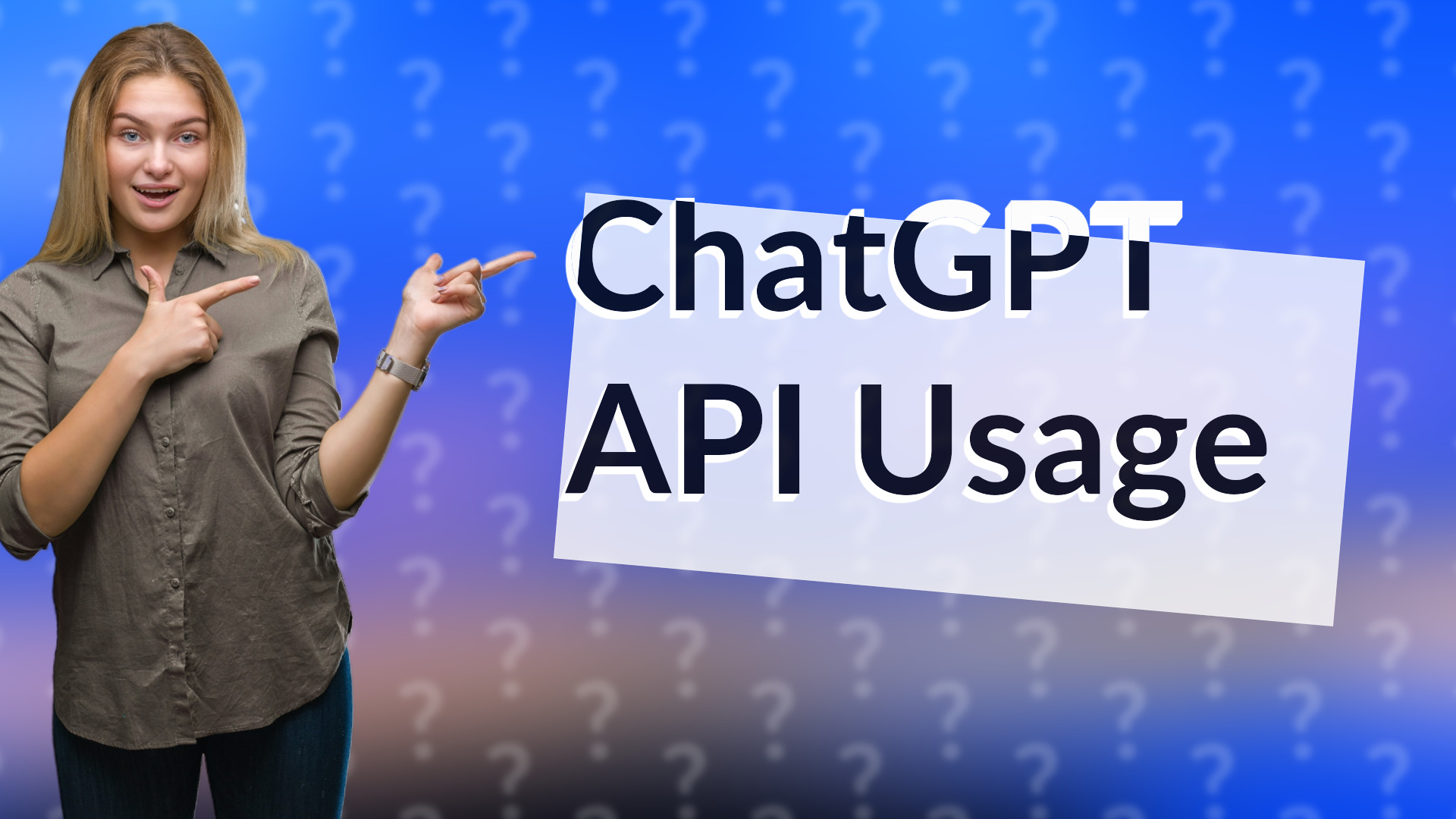 ChatGPT API Usage