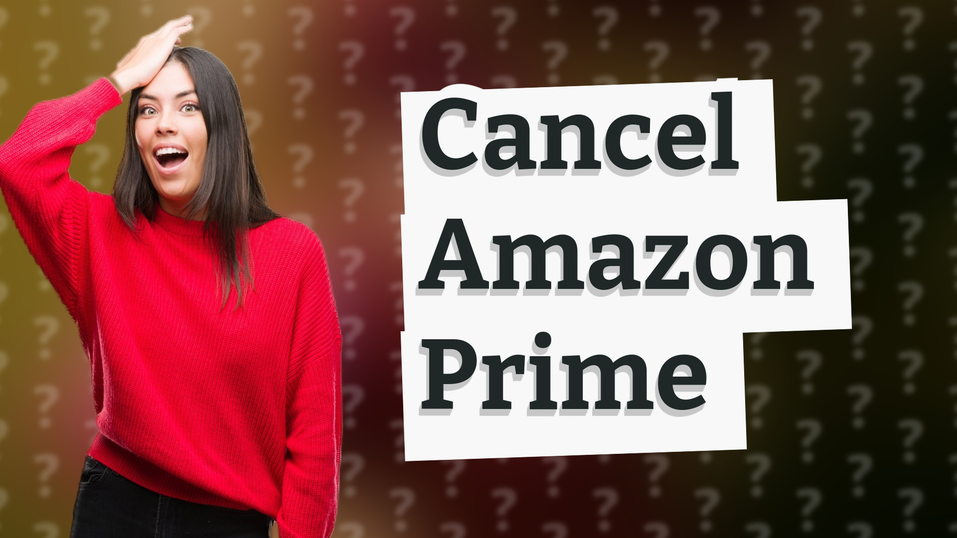 Cancel Amazon Prime