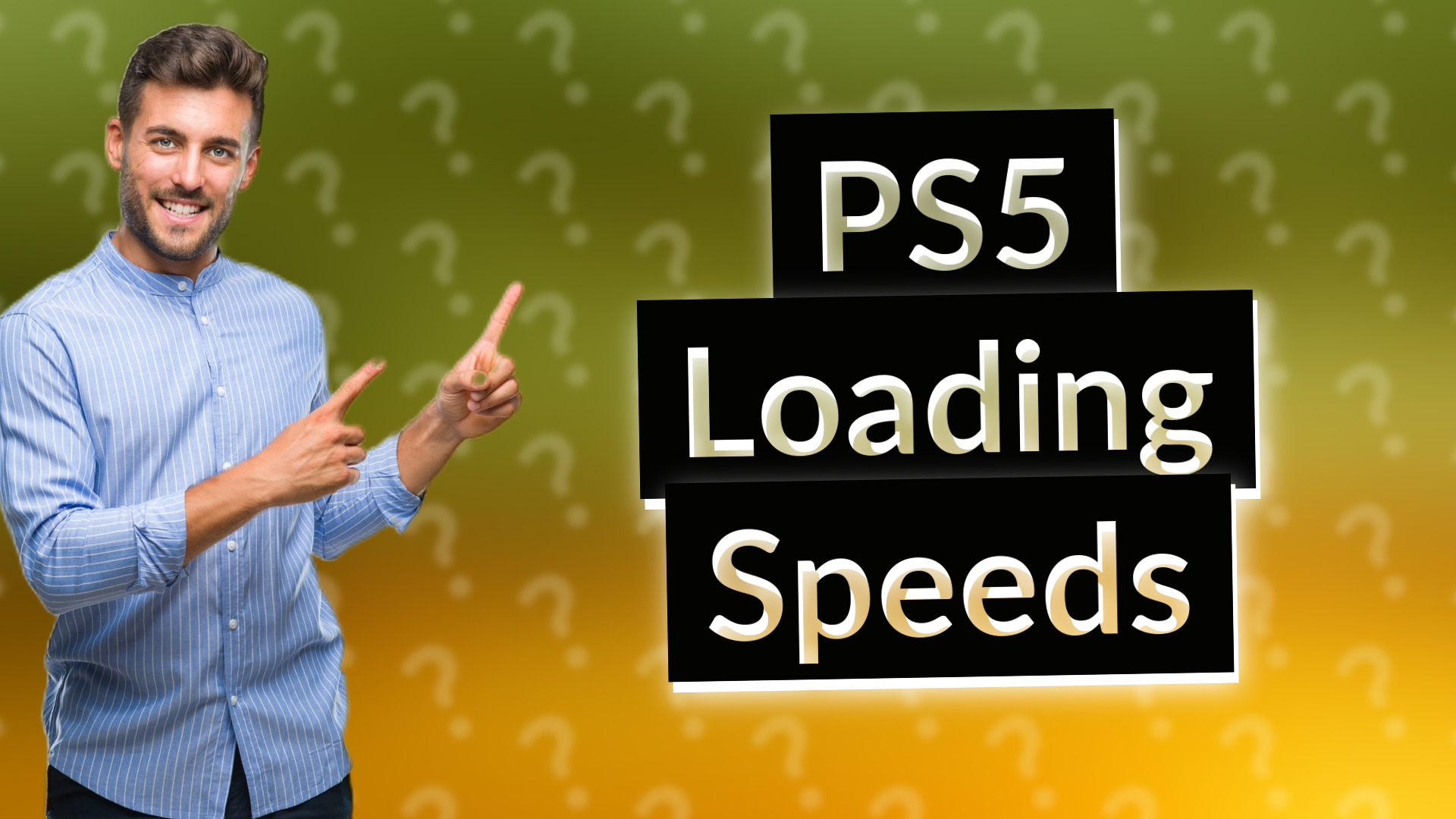 PS5 Loading Speeds