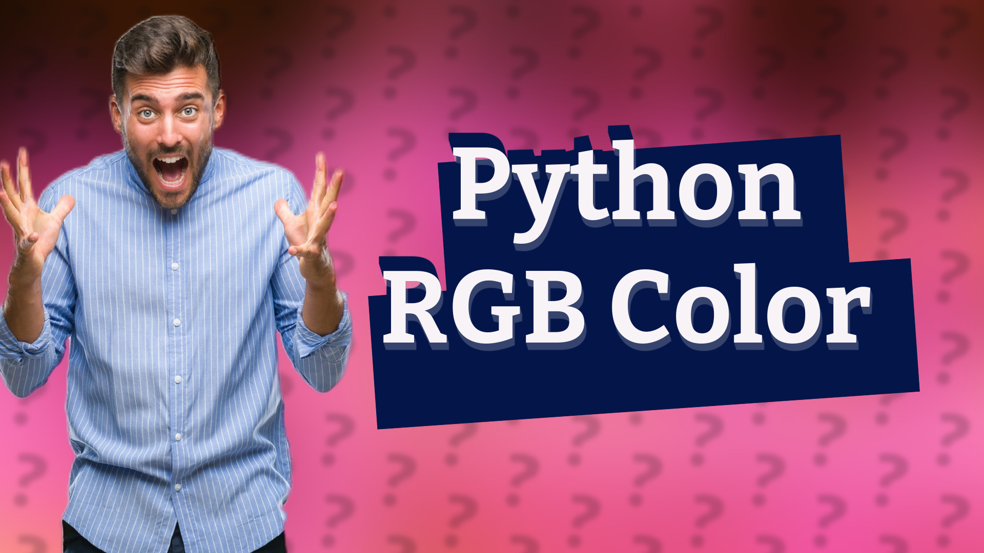 Python RGB Color