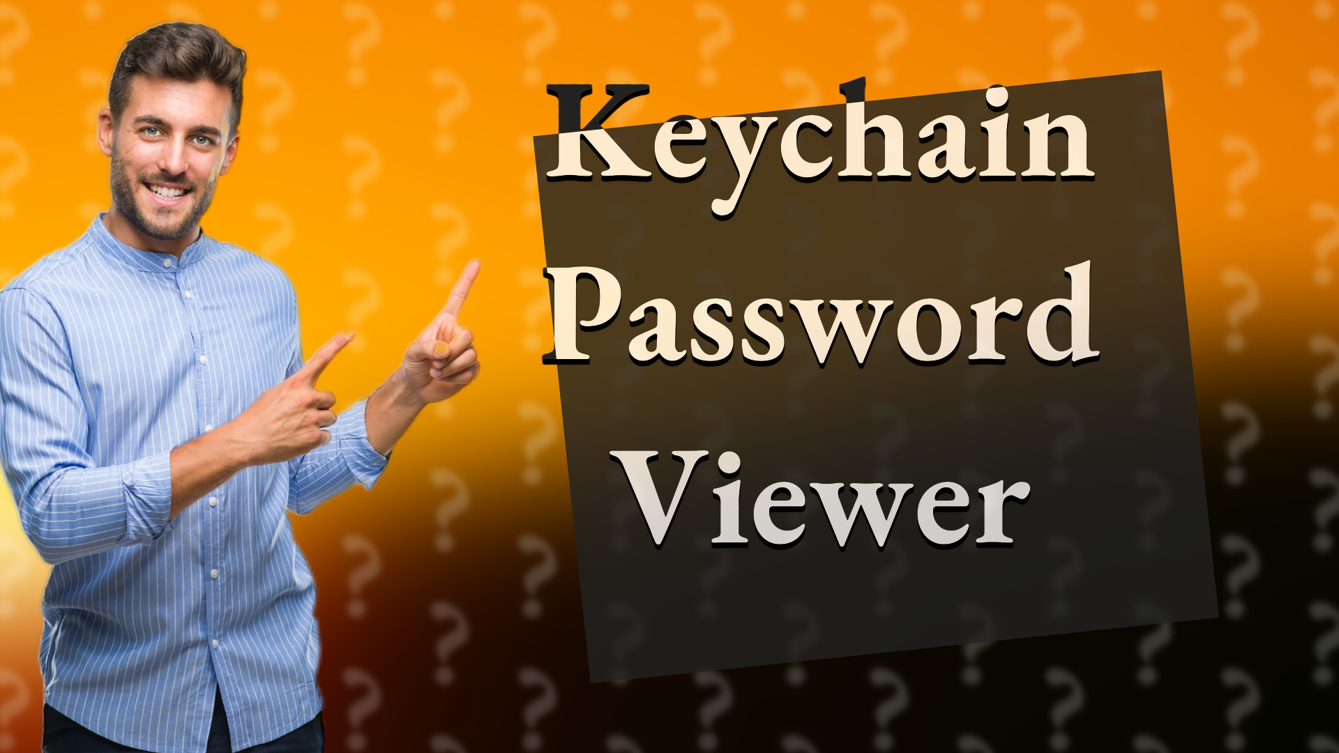 Keychain Password Viewer