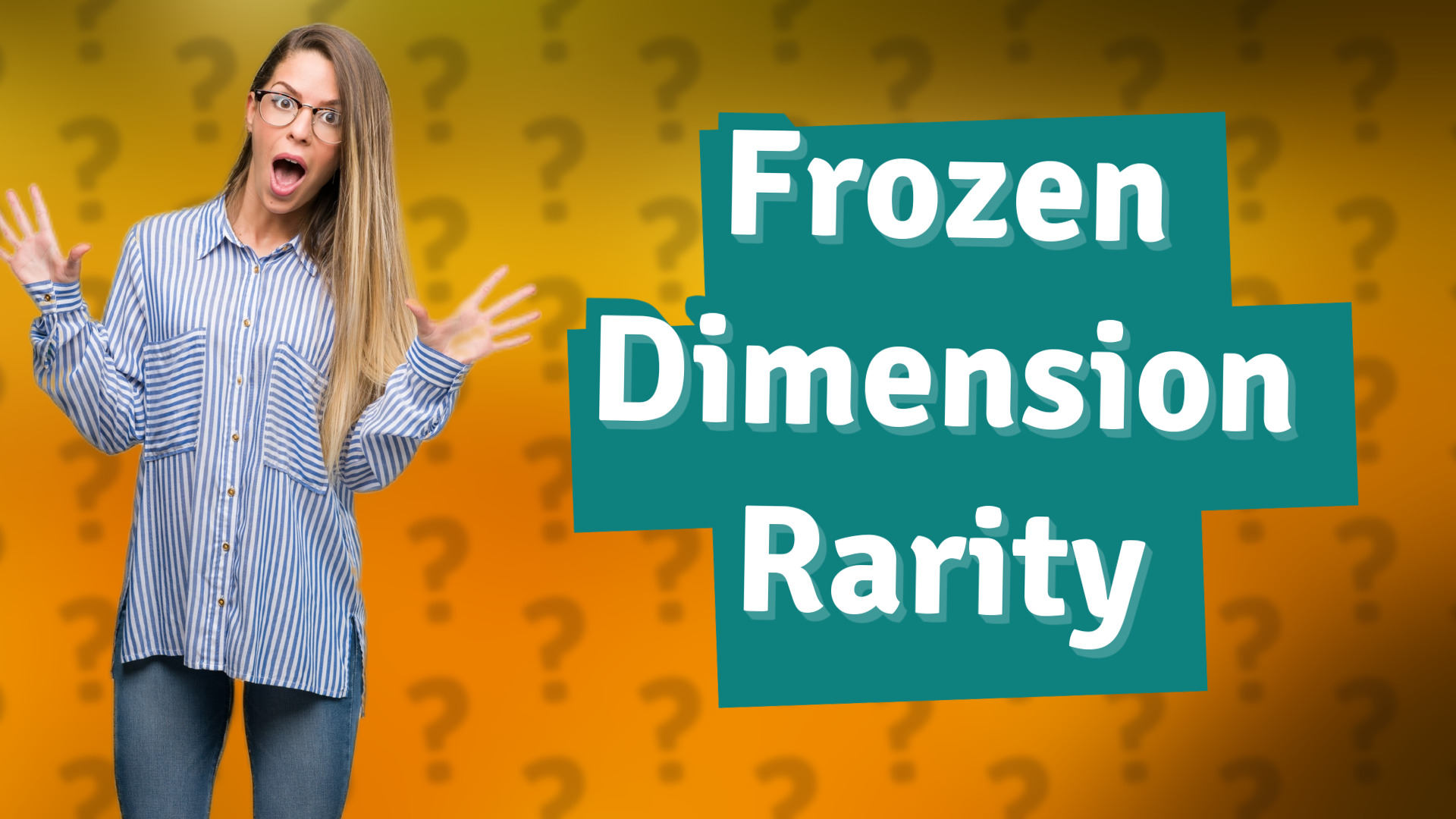 Frozen Dimension Rarity