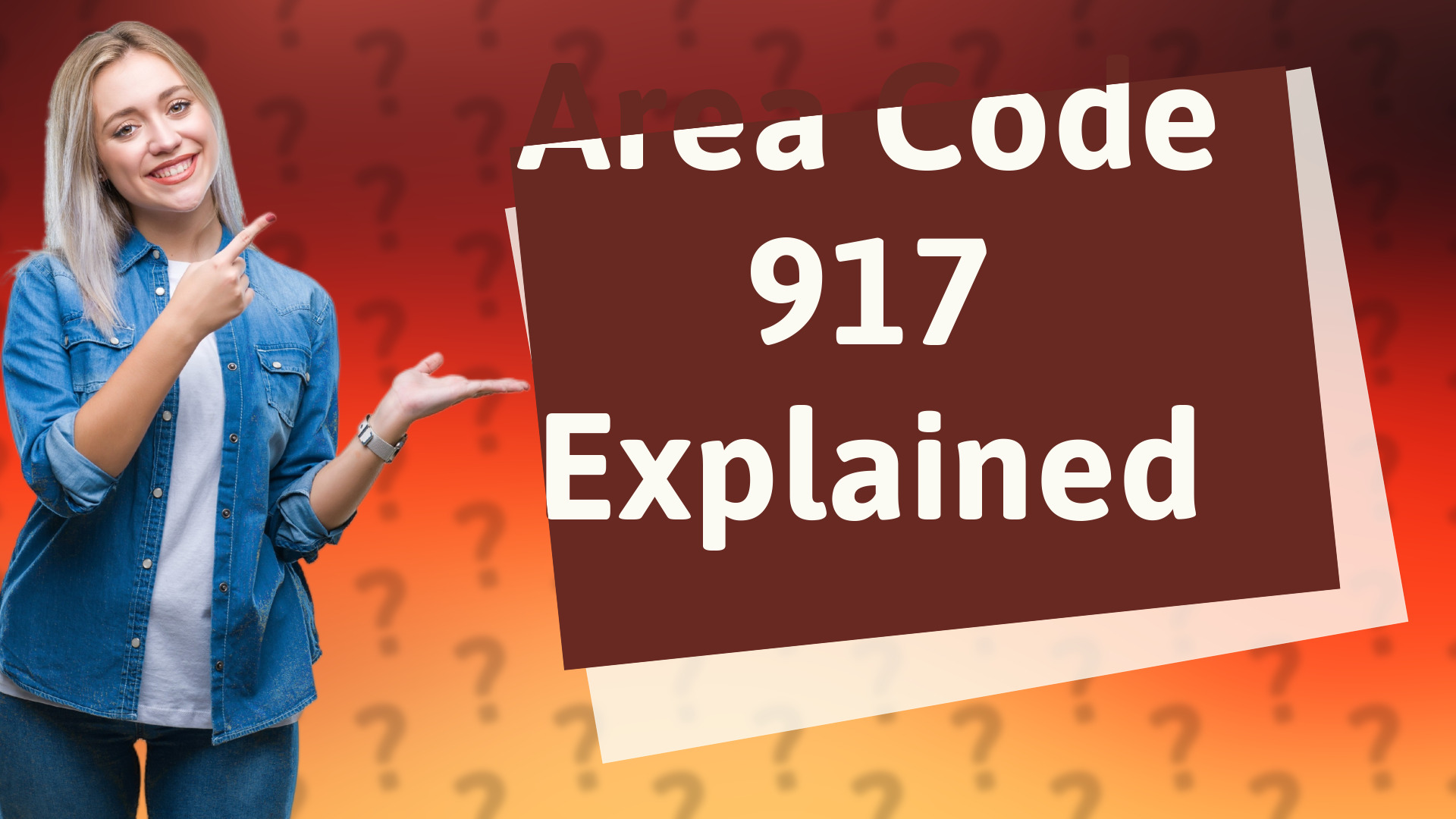 Area Code 917 Explained