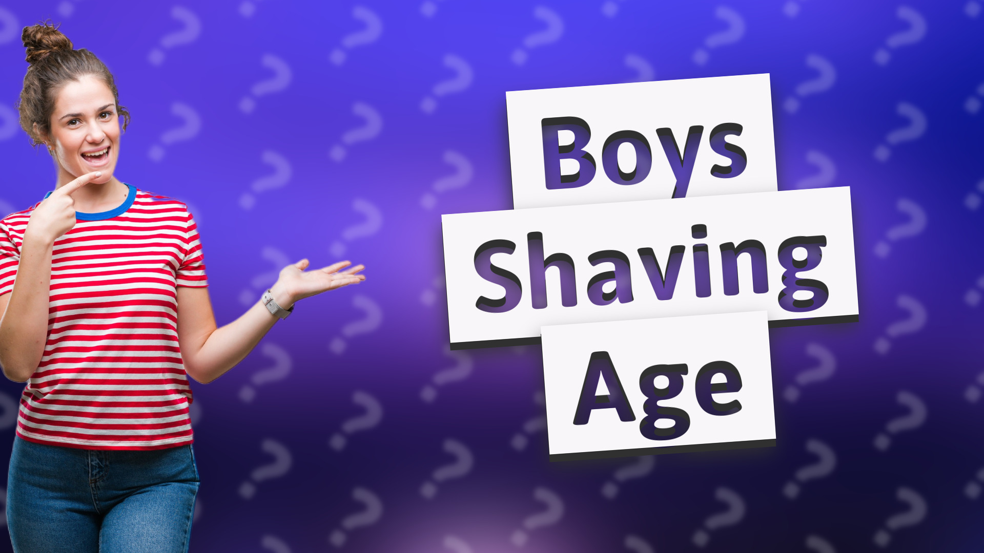 Boys Shaving Age