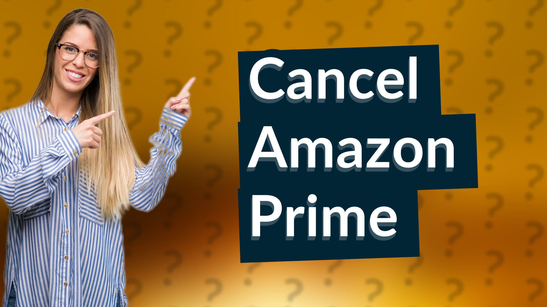 Cancel Amazon Prime