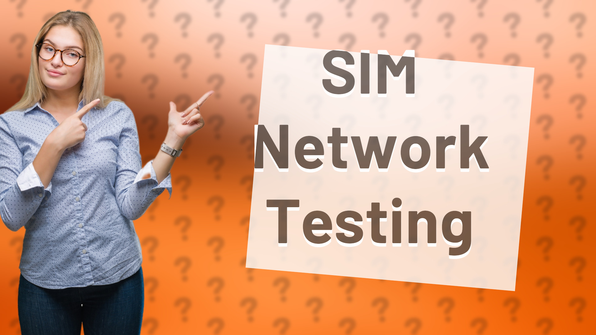SIM Network Testing