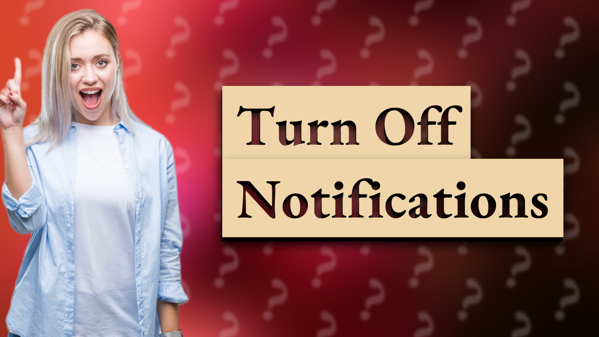Turn Off Notifications