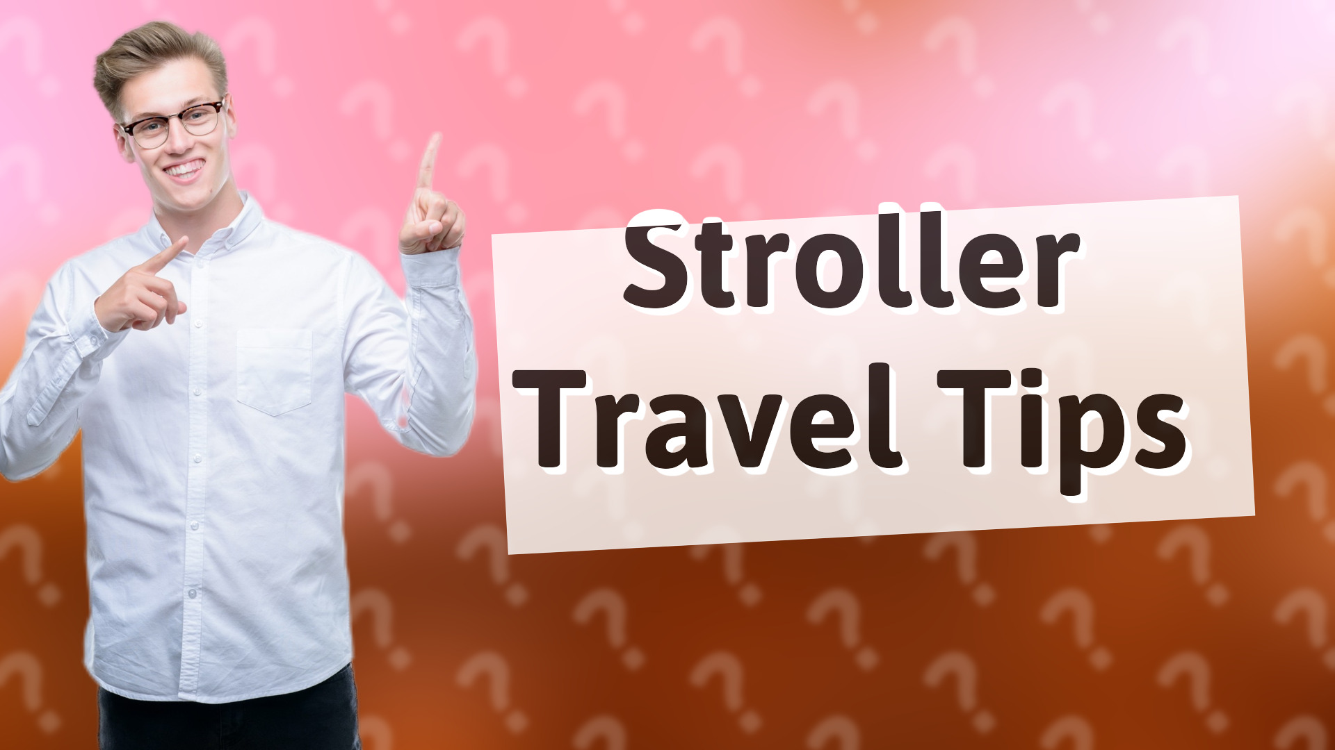 Stroller Travel Tips