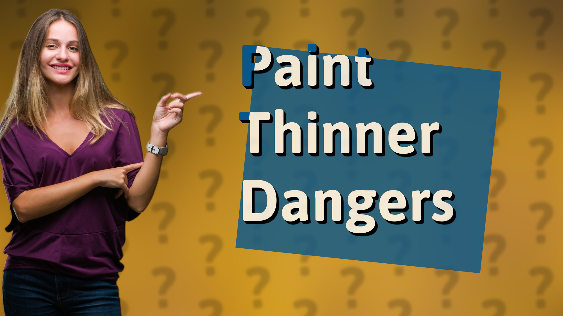 Paint Thinner Dangers