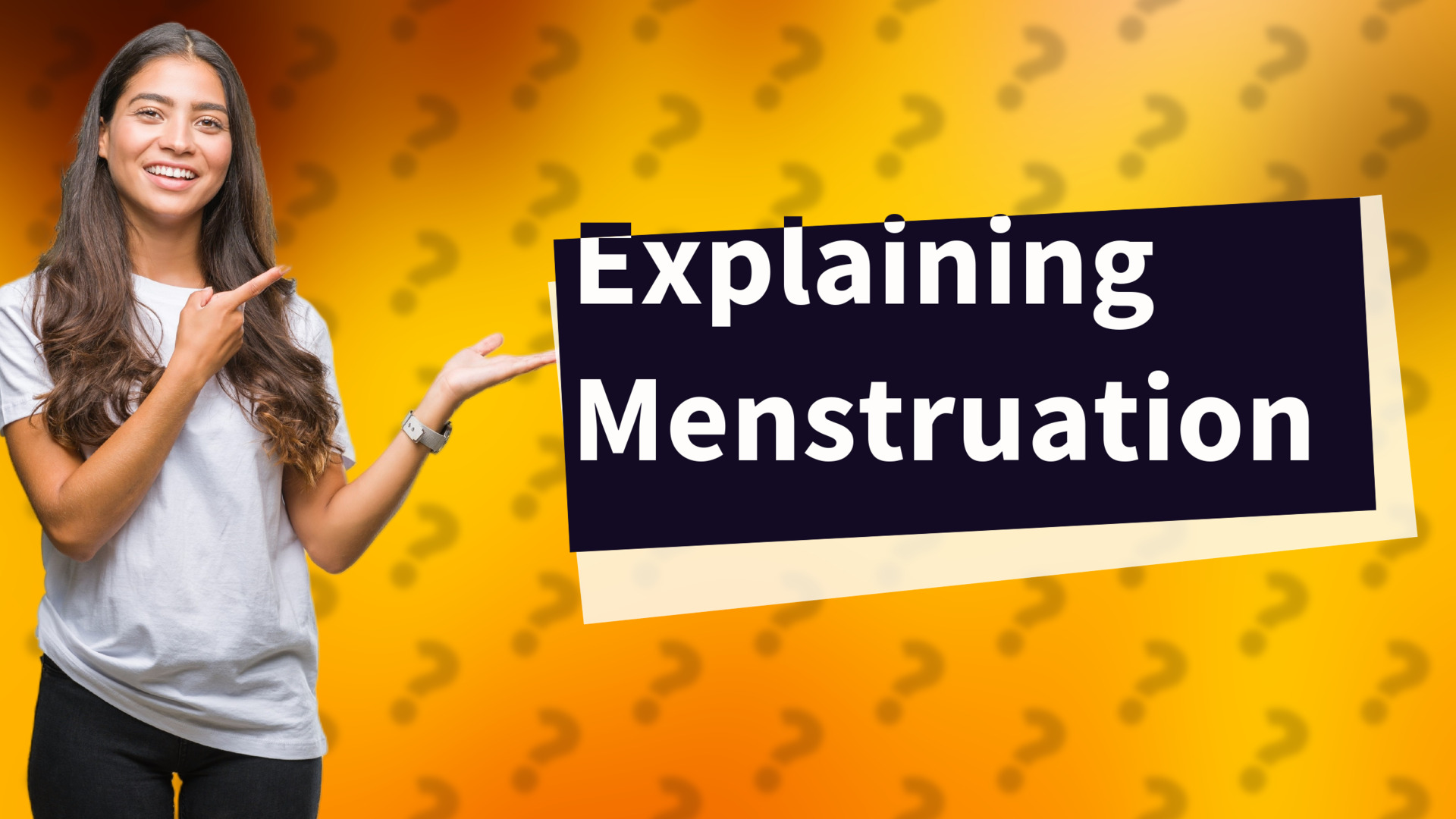 Explaining Menstruation