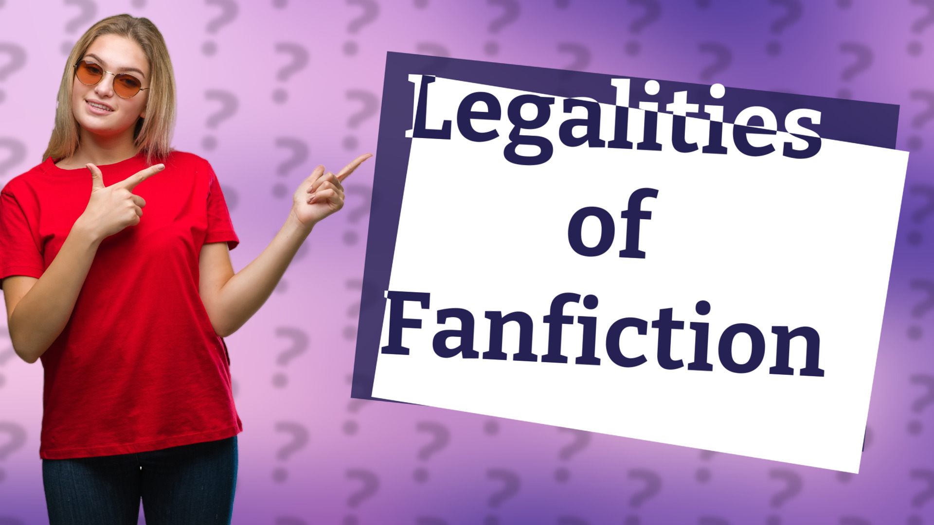 Legalities of Fanfiction