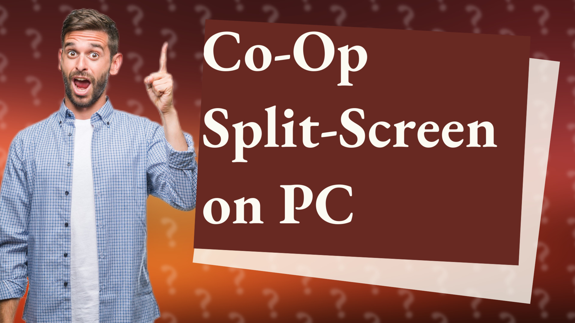 Co-Op Split-Screen on PC