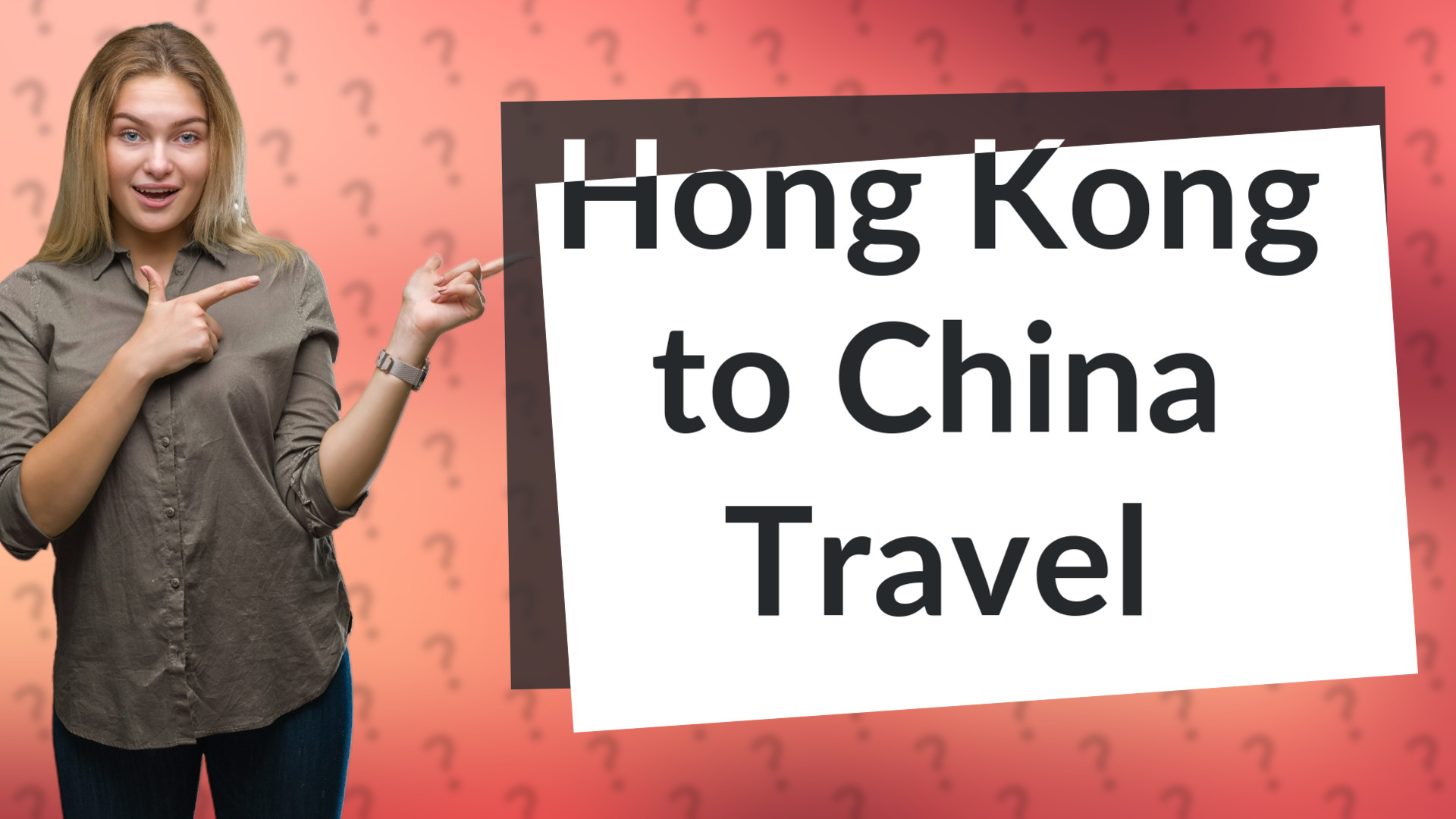 Hong Kong to China Travel