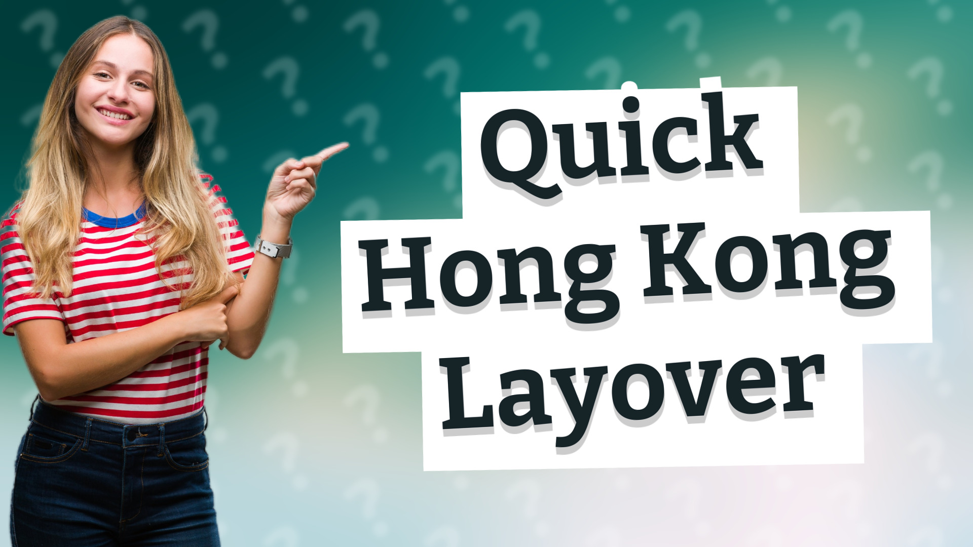 Quick Hong Kong Layover