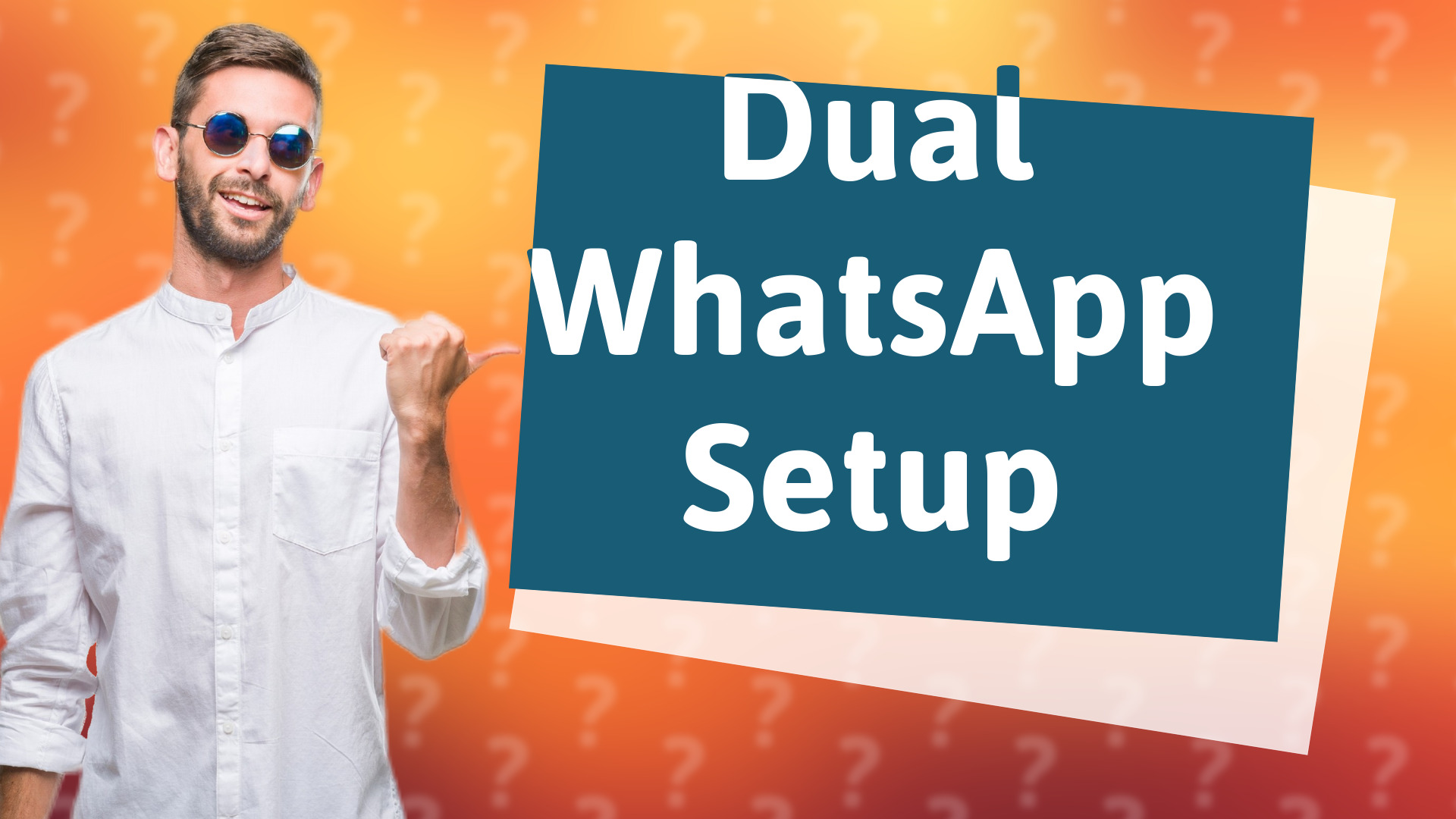 Dual WhatsApp Setup