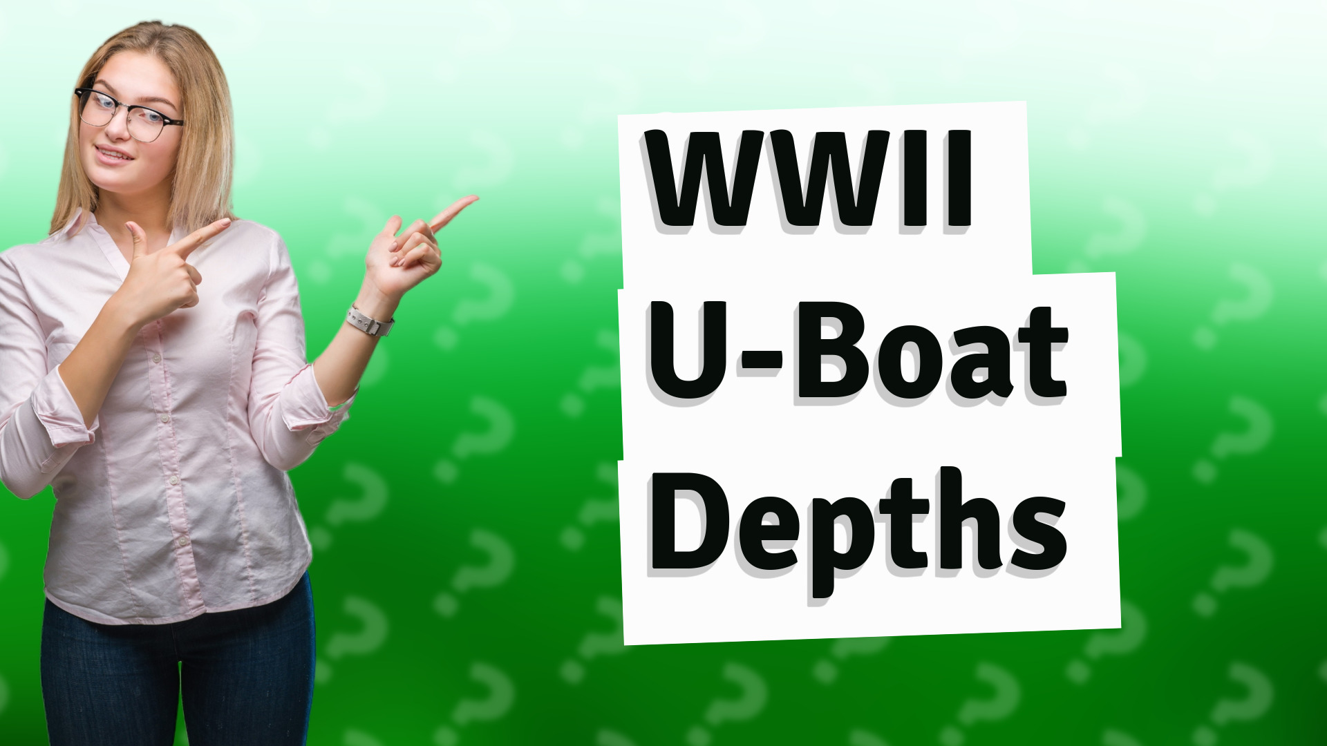 WWII U-Boat Depths
