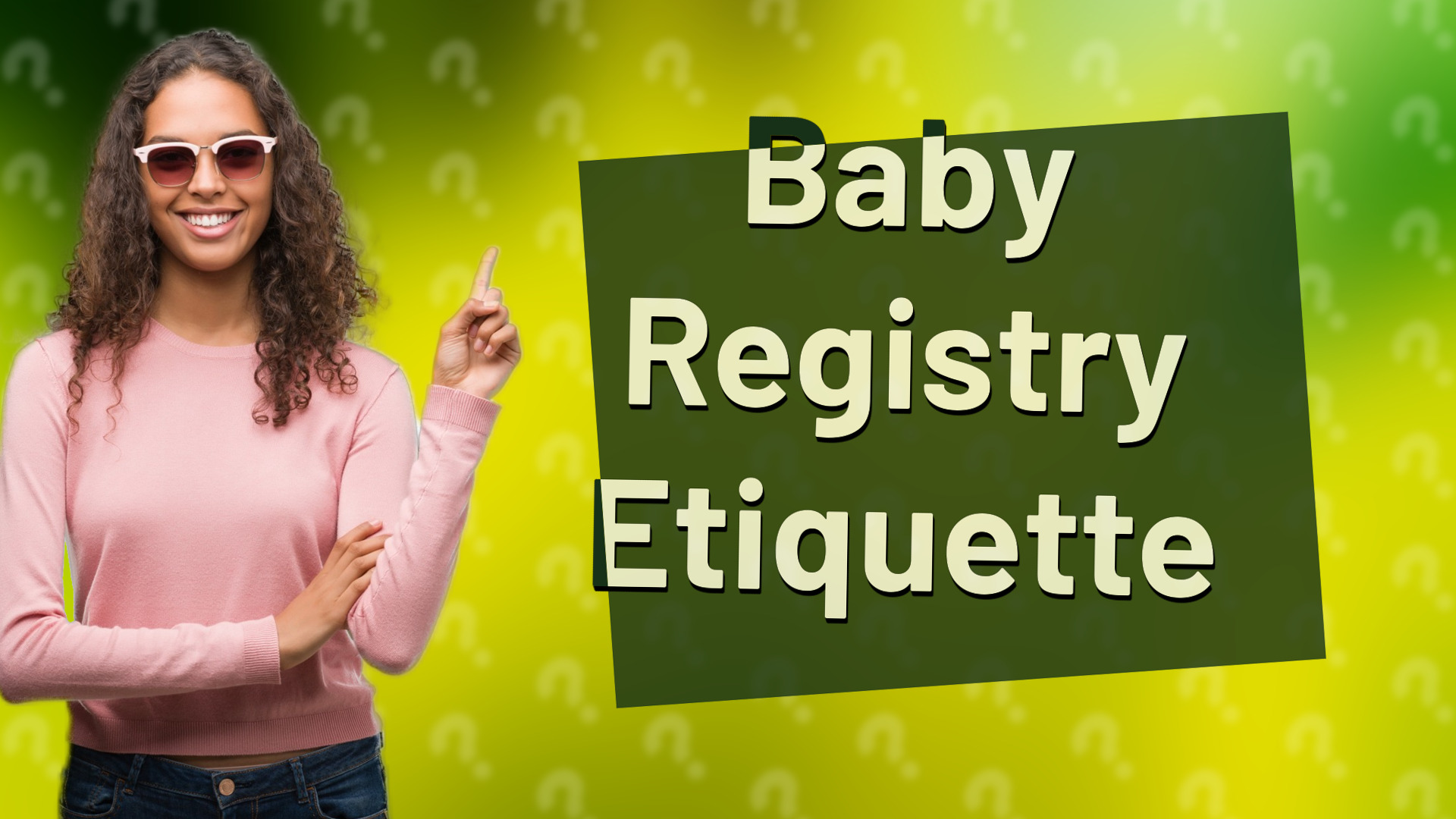 Baby Registry Etiquette