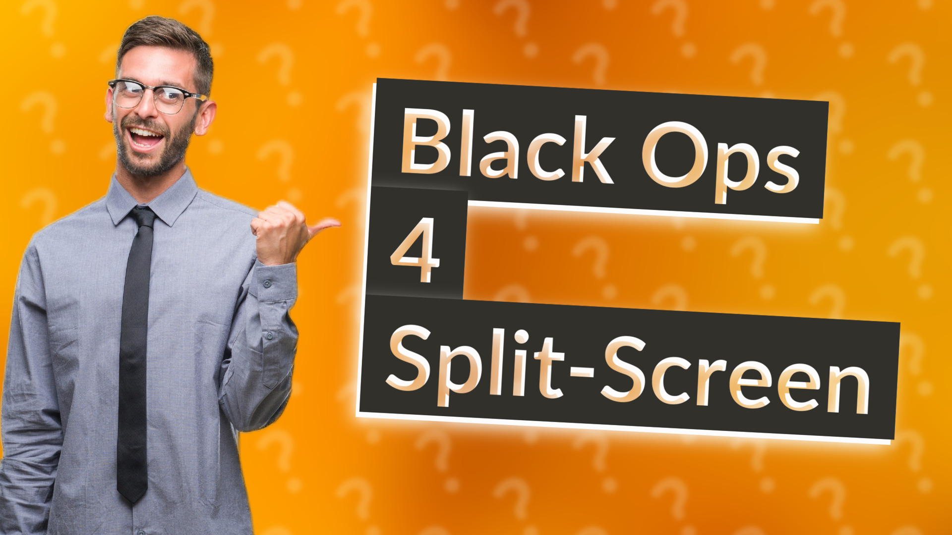 Black Ops 4 Split-Screen