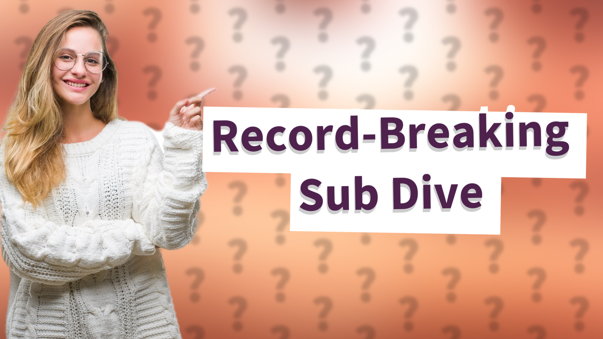 Record-Breaking Sub Dive