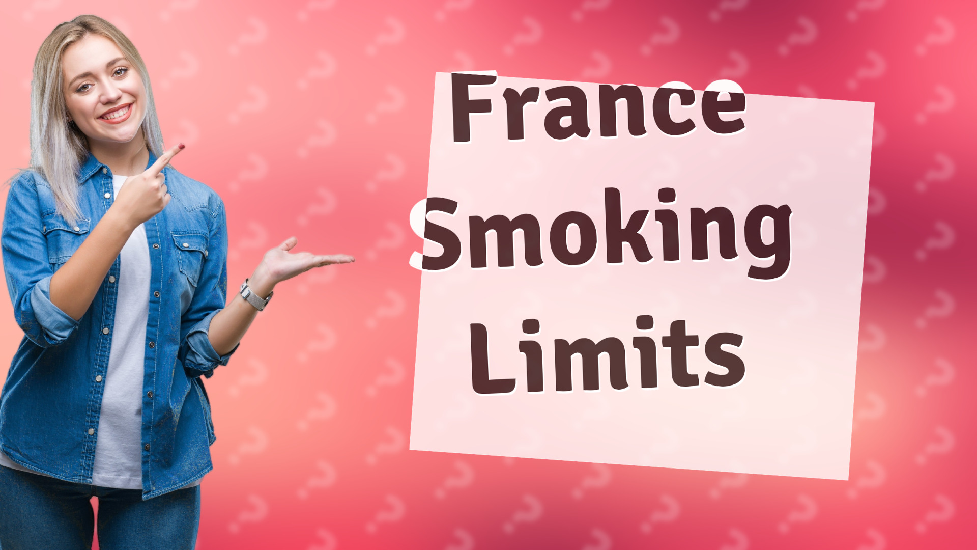 France Smoking Limits
