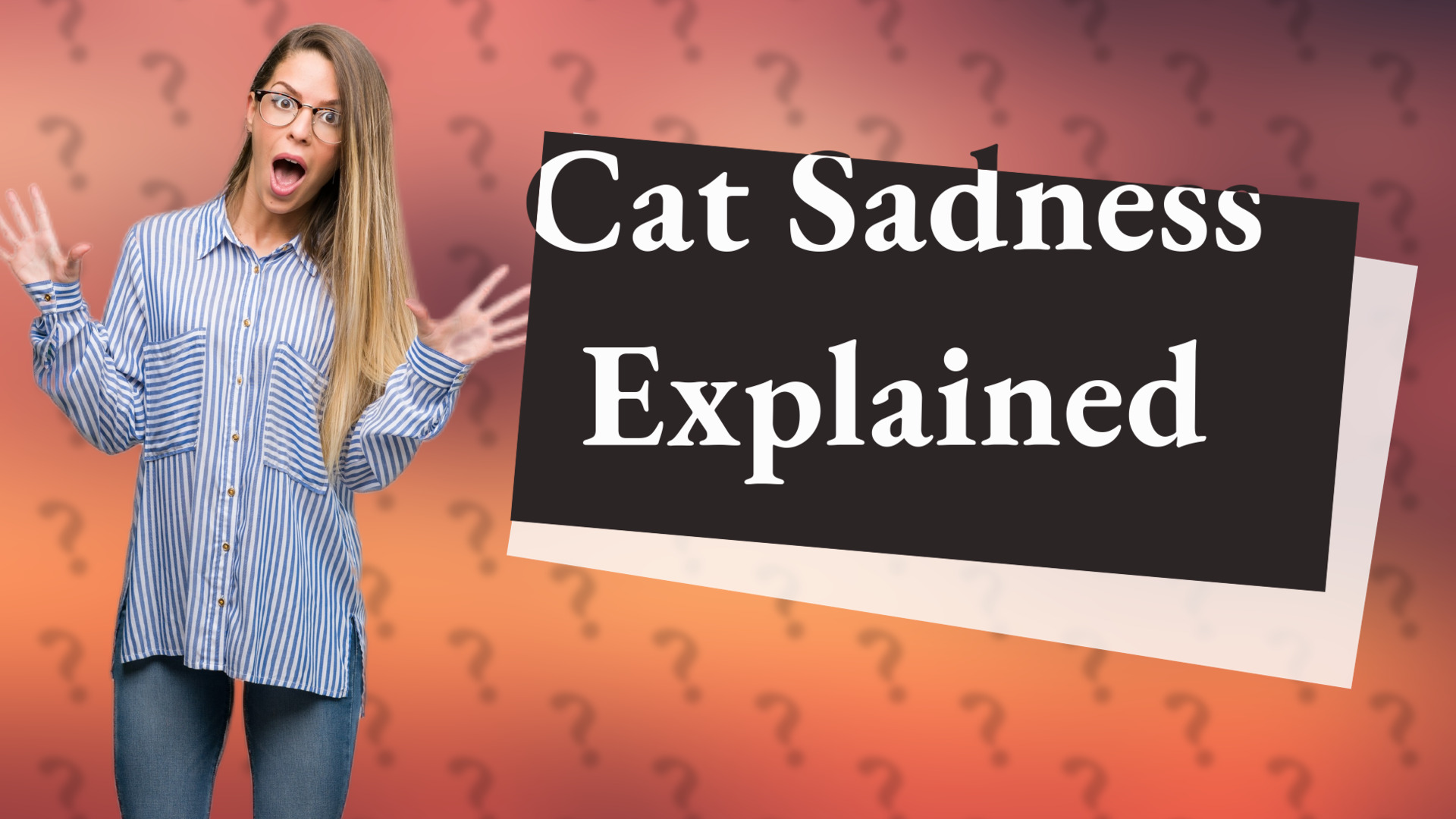 Cat Sadness Explained