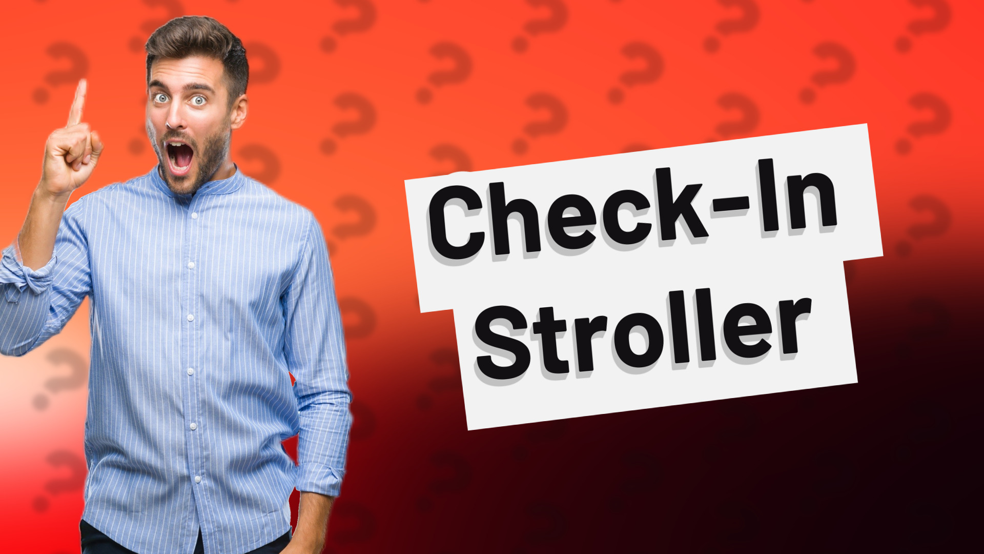 Check-In Stroller