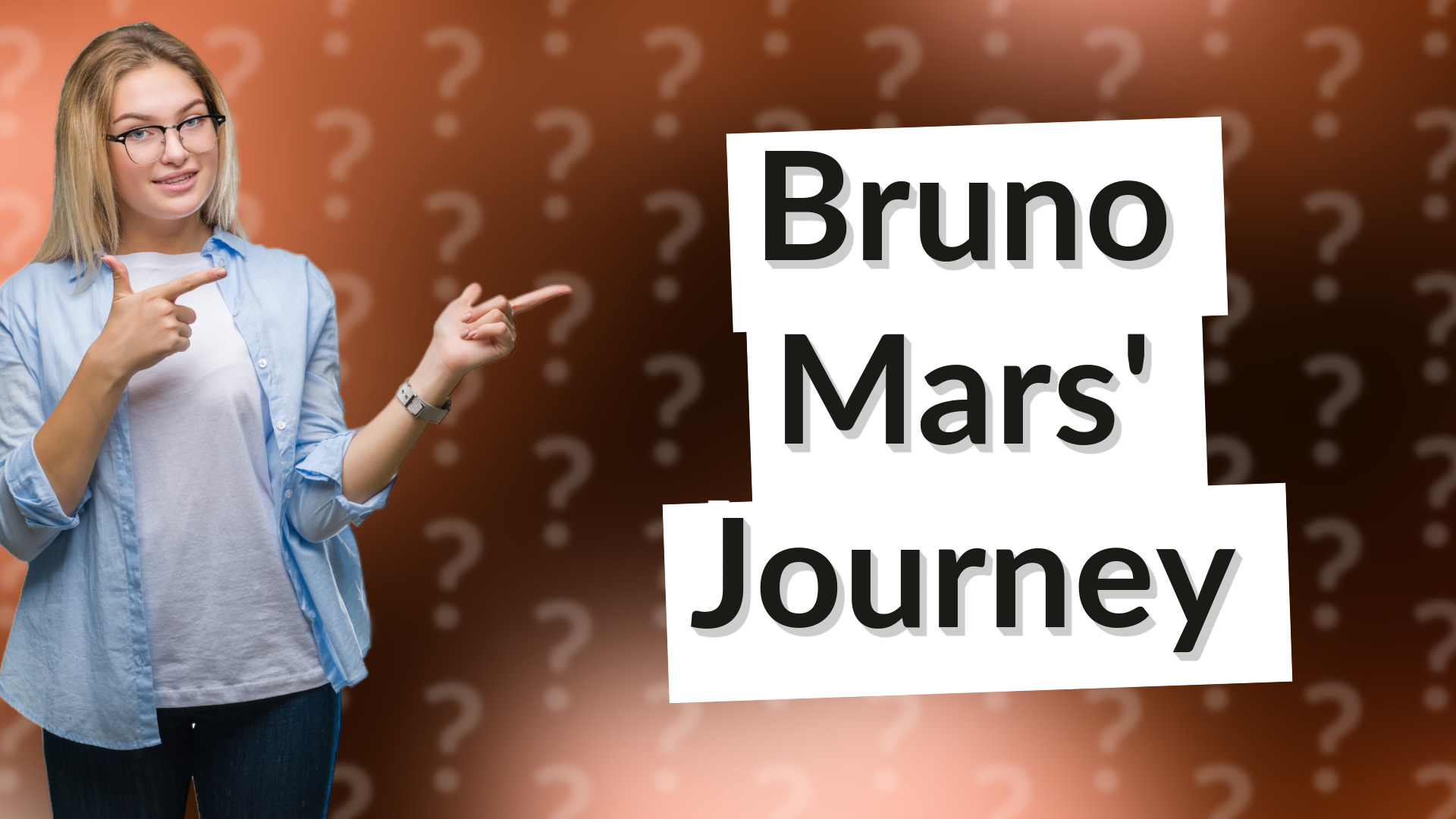 Bruno Mars' Journey