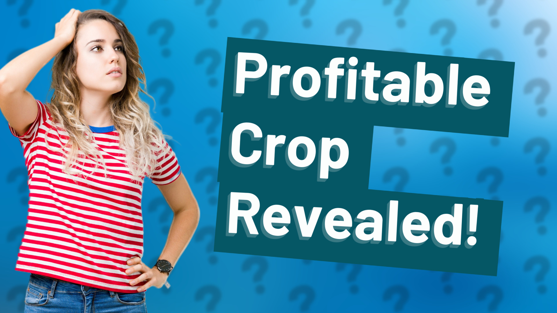 Profitable Crop Revealed!