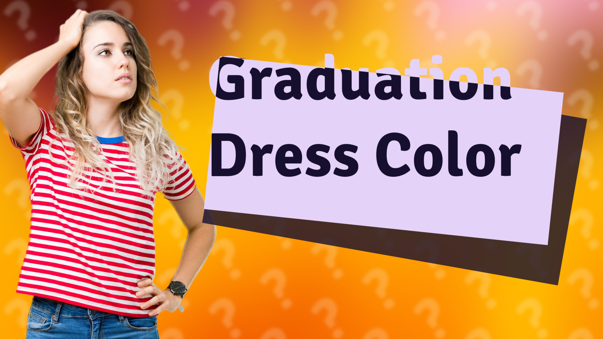 Graduation Dress Color
