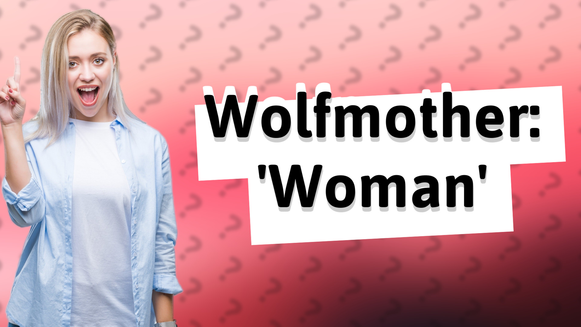 Wolfmother: 'Woman'