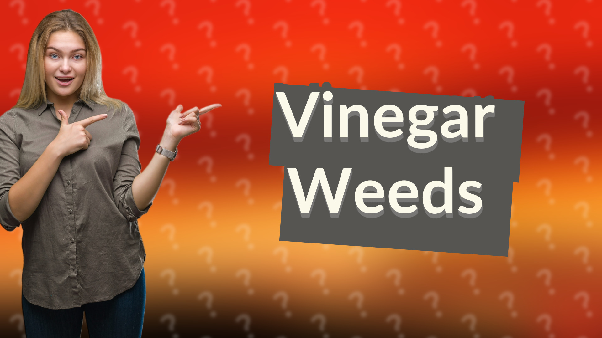 Vinegar Weeds