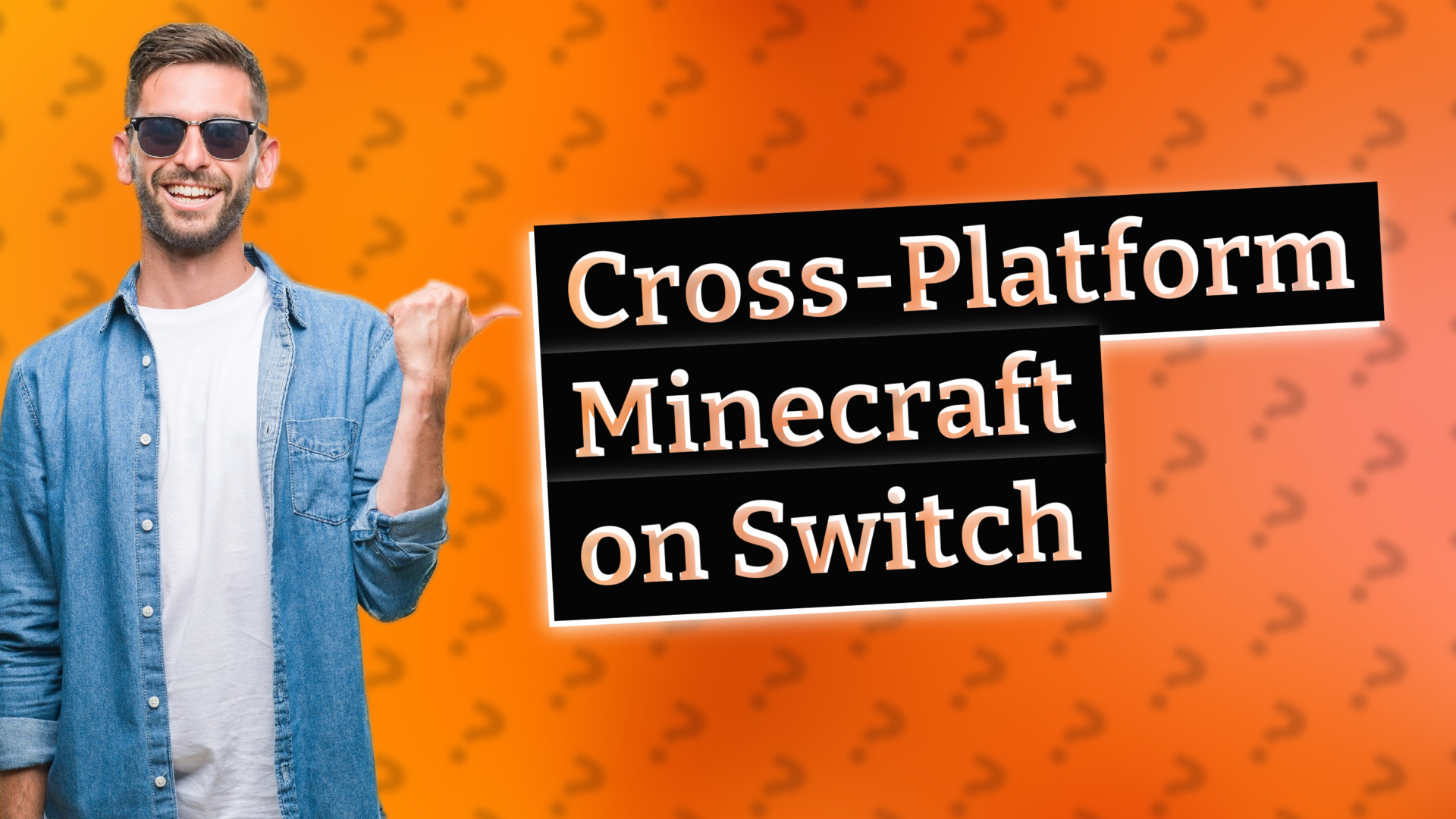 Cross-Platform Minecraft on Switch