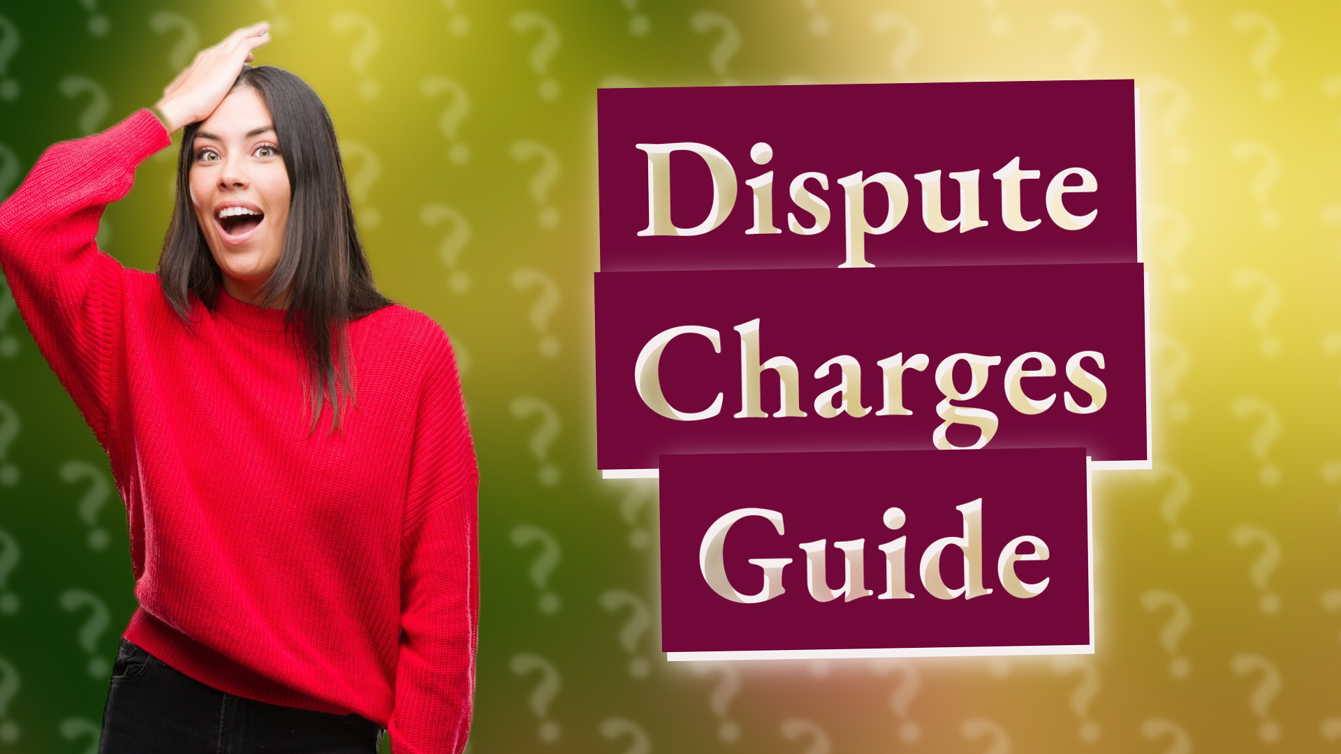 Dispute Charges Guide
