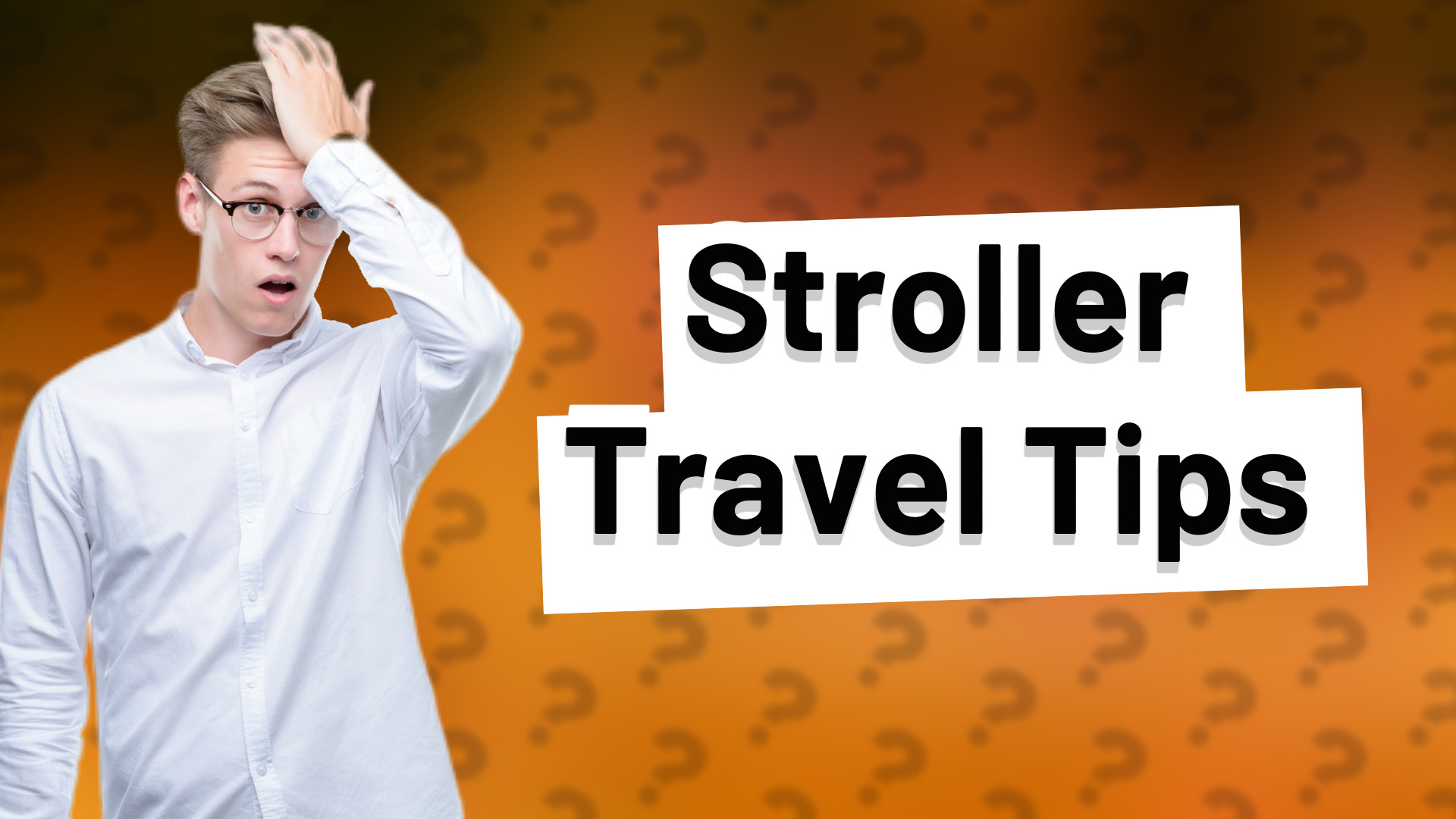 Stroller Travel Tips