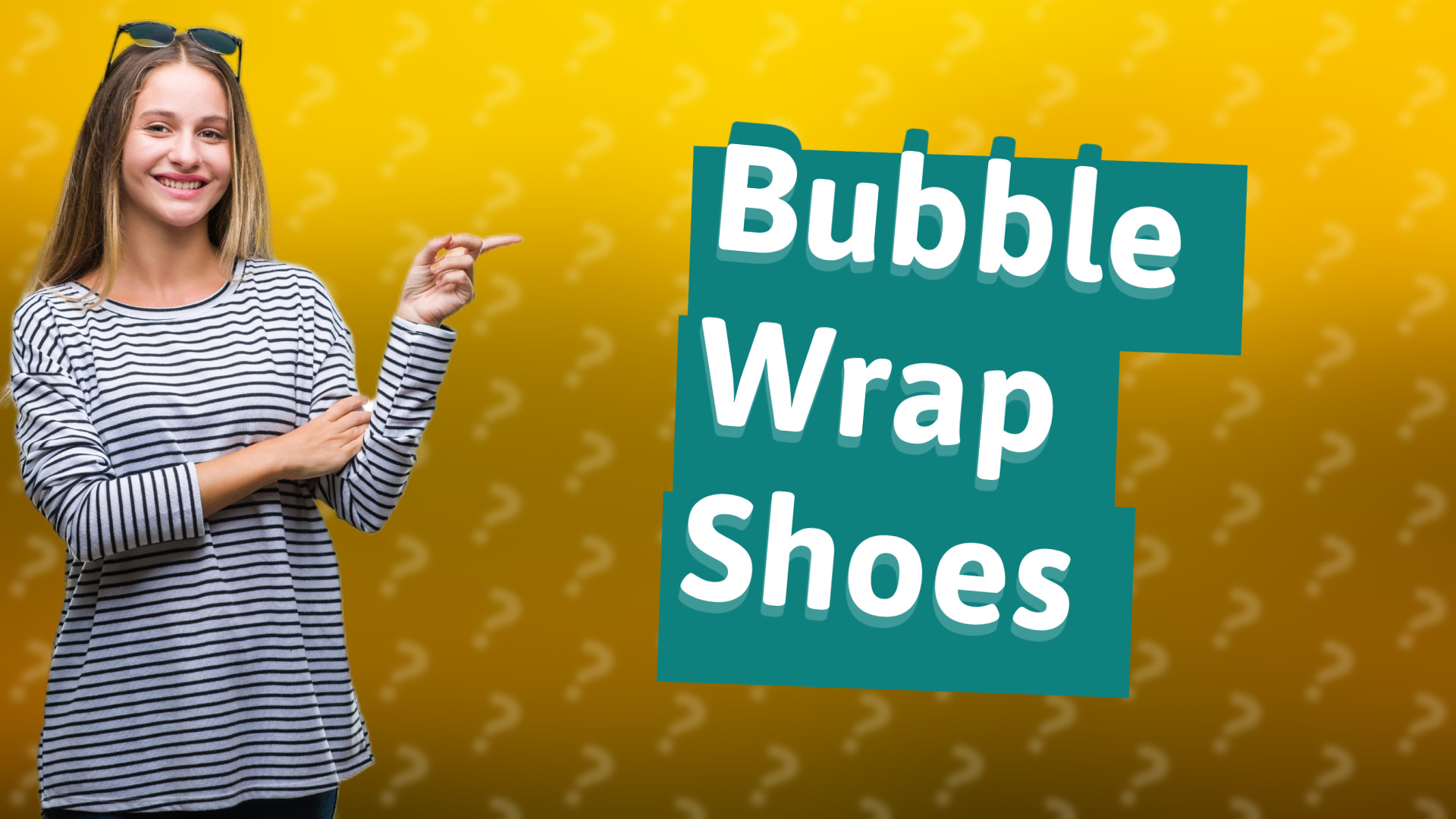 Bubble Wrap Shoes