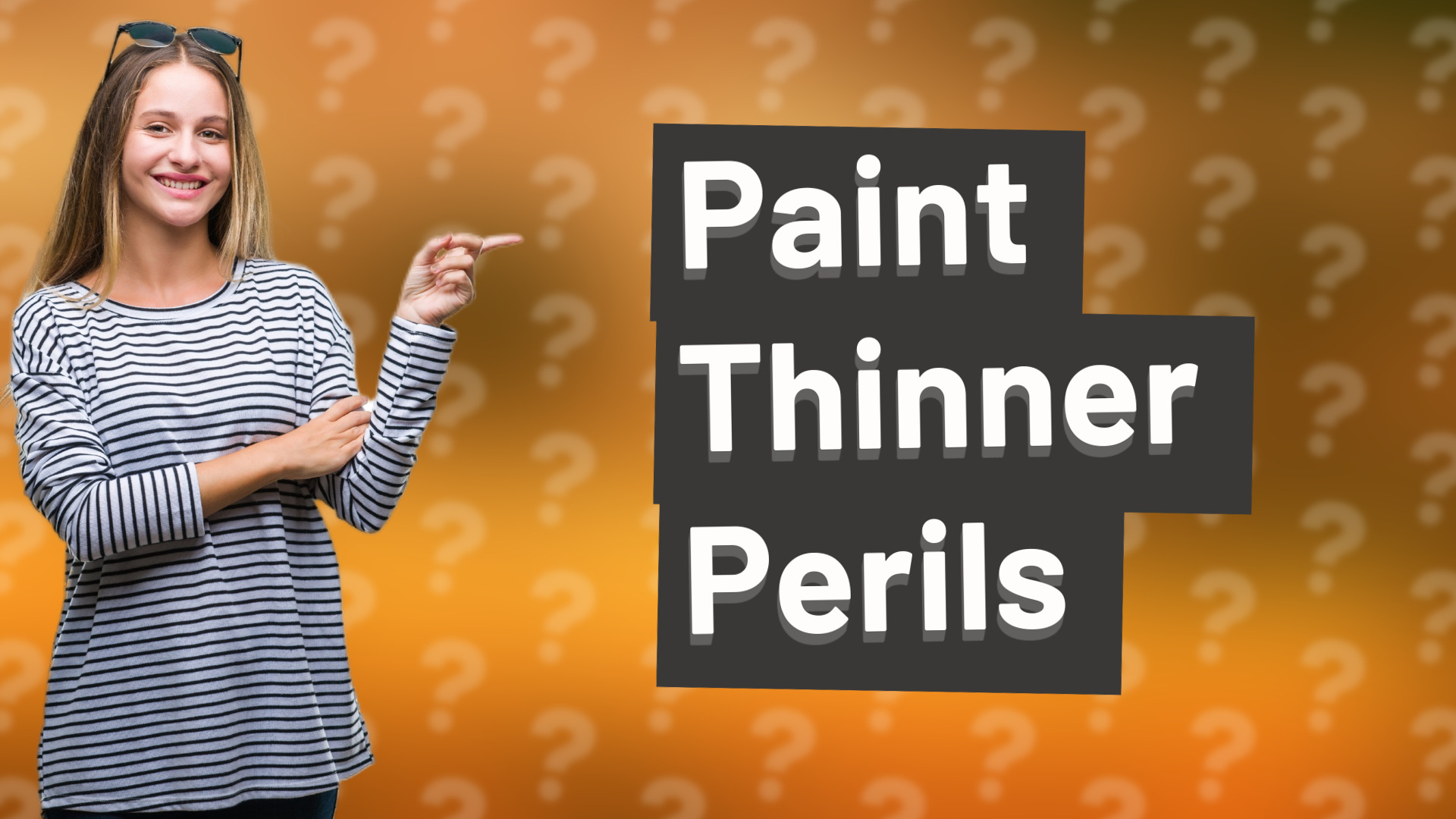 Paint Thinner Perils